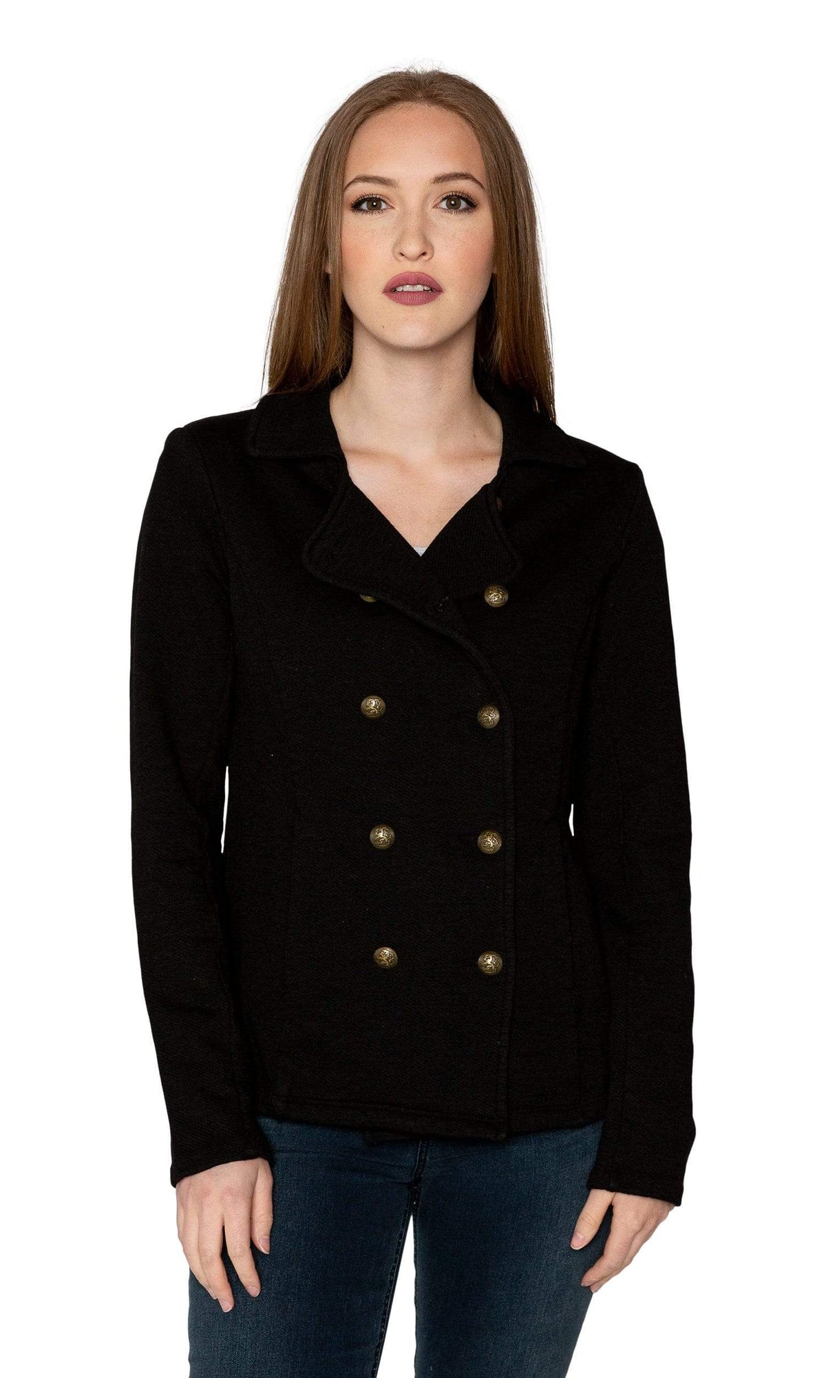 Velvet by Graham &amp; Spencer Afin Fleece Peacoat
