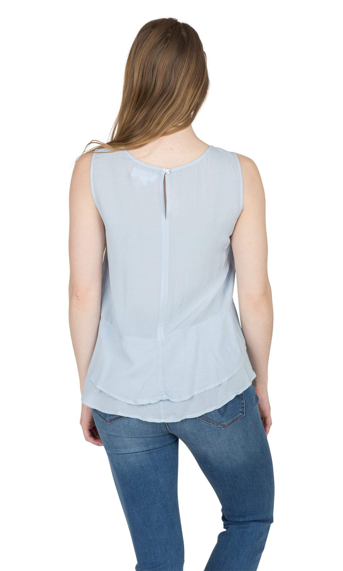 Velvet by Graham &amp; Spencer Betsey Challis Ruffle Sleeveless Top