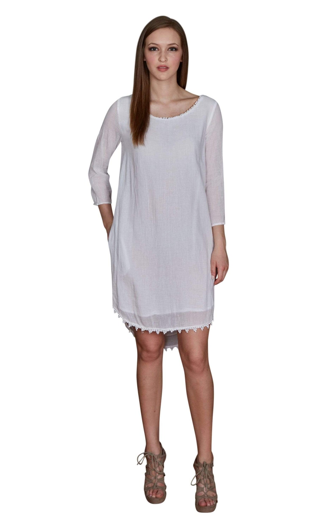 Velvet by Graham &amp; Spencer Bluebell Cotton Gauze Dress