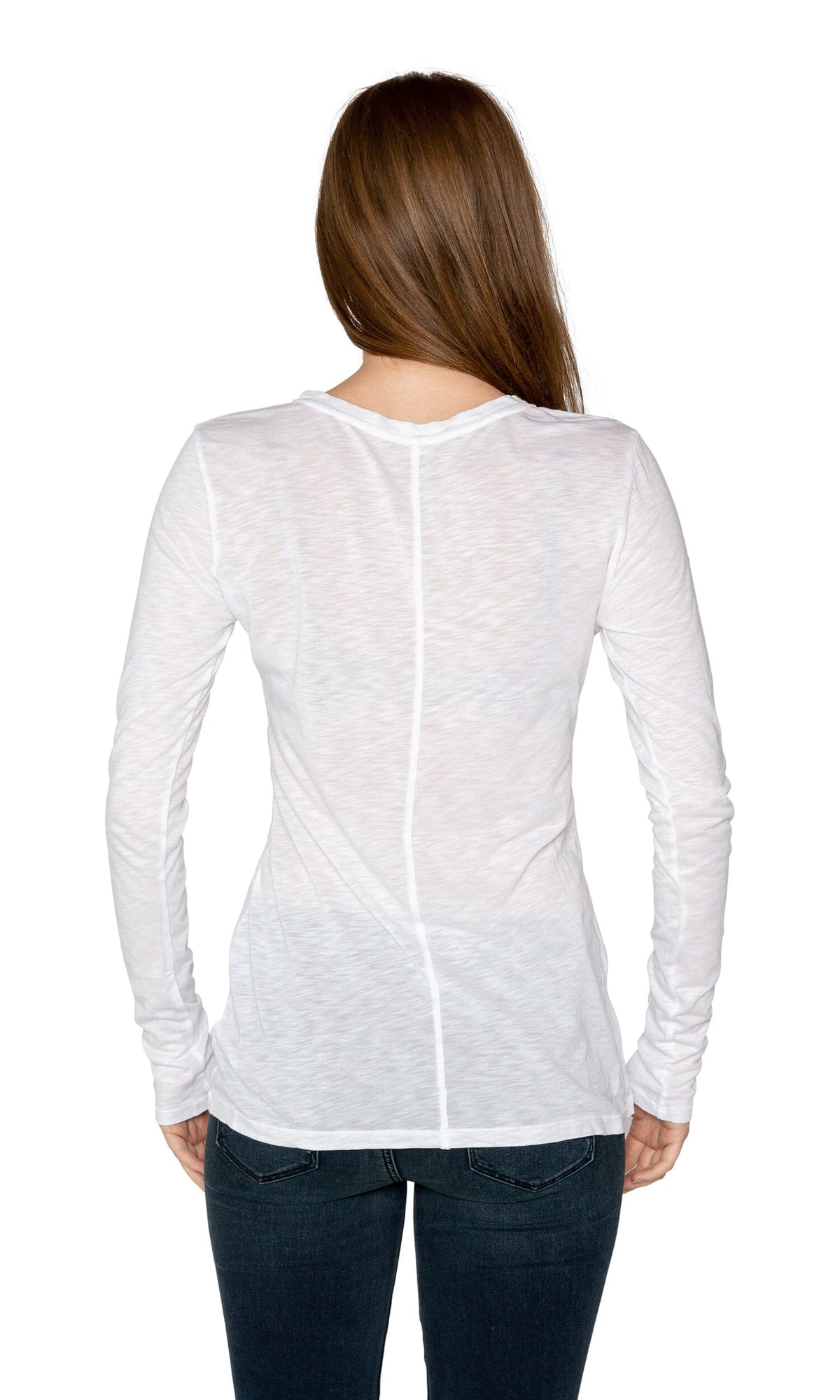 Velvet by Graham &amp; Spencer Giana Luxe Slub Round Neck Top