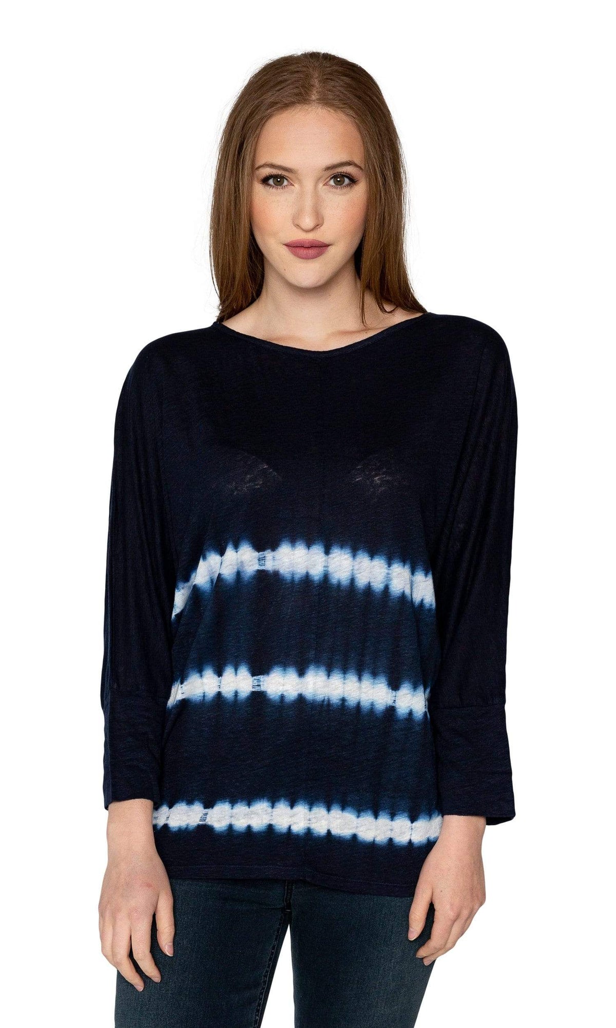Velvet by Graham &amp; Spencer Amber Tie Dye Dolman Sleeve Top