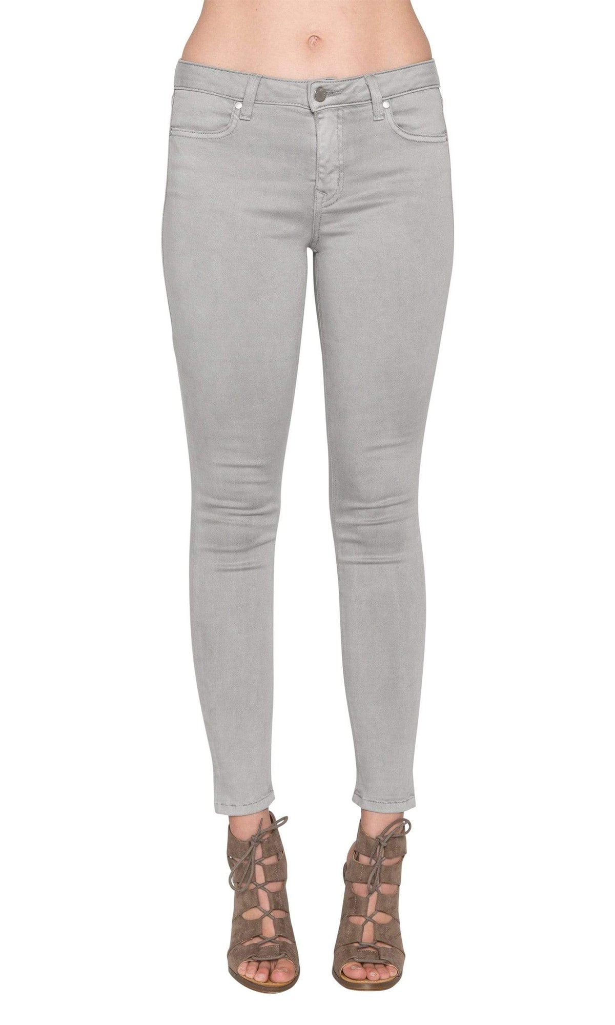 Level 99 Janice Mid Rise Skinny Denim - Rocky