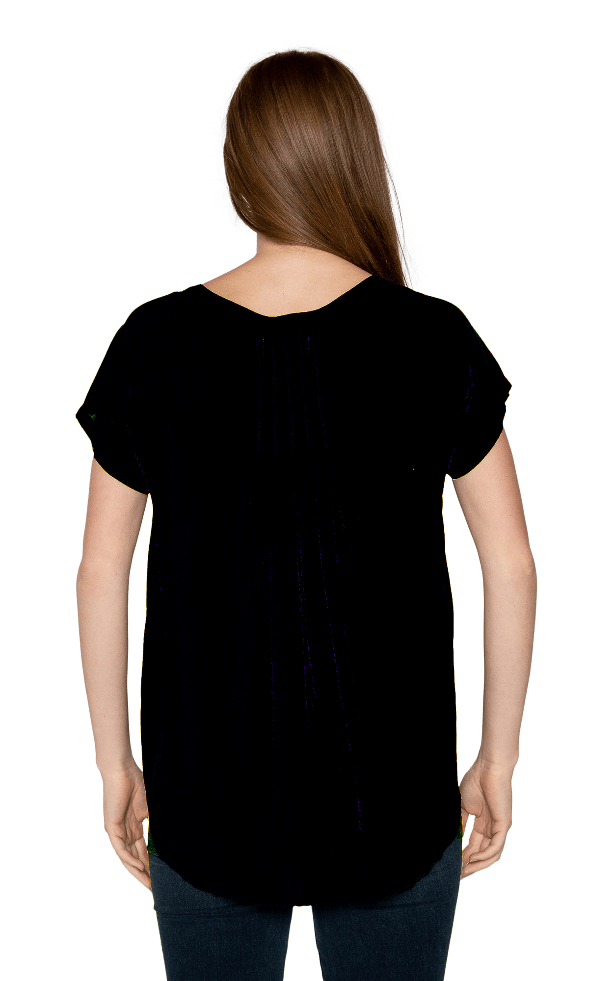 Velvet by Graham &amp; Spencer Goa Rayon Challis Short Sleeve Top