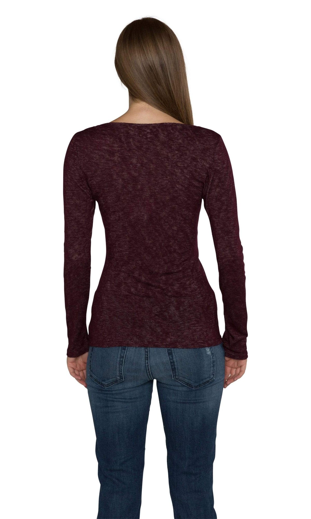 Velvet by Graham &amp; Spencer Cady Textured V Neck Drape Top