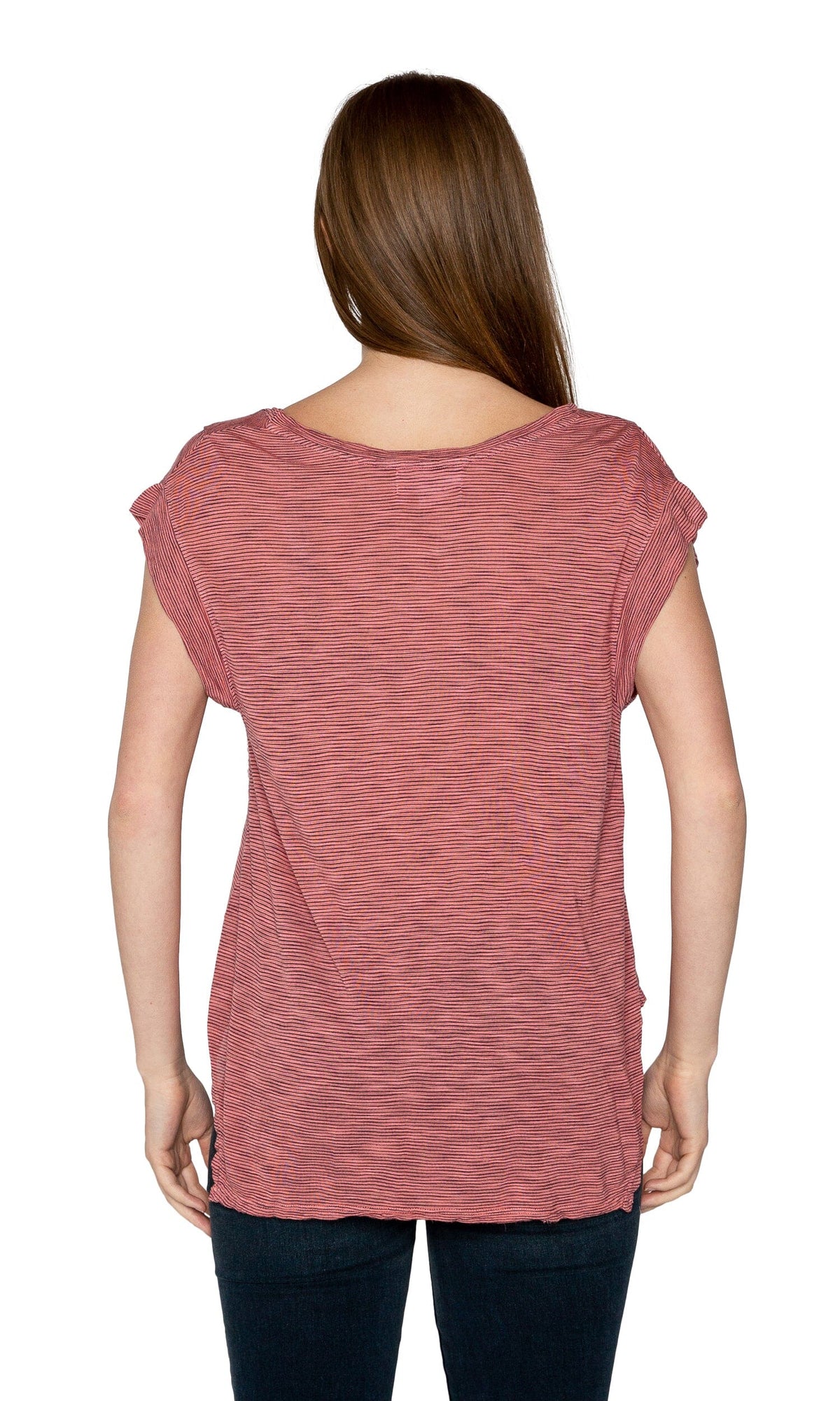 Velvet by Graham &amp; Spencer Hannah Scoop Neck Jersey Tee