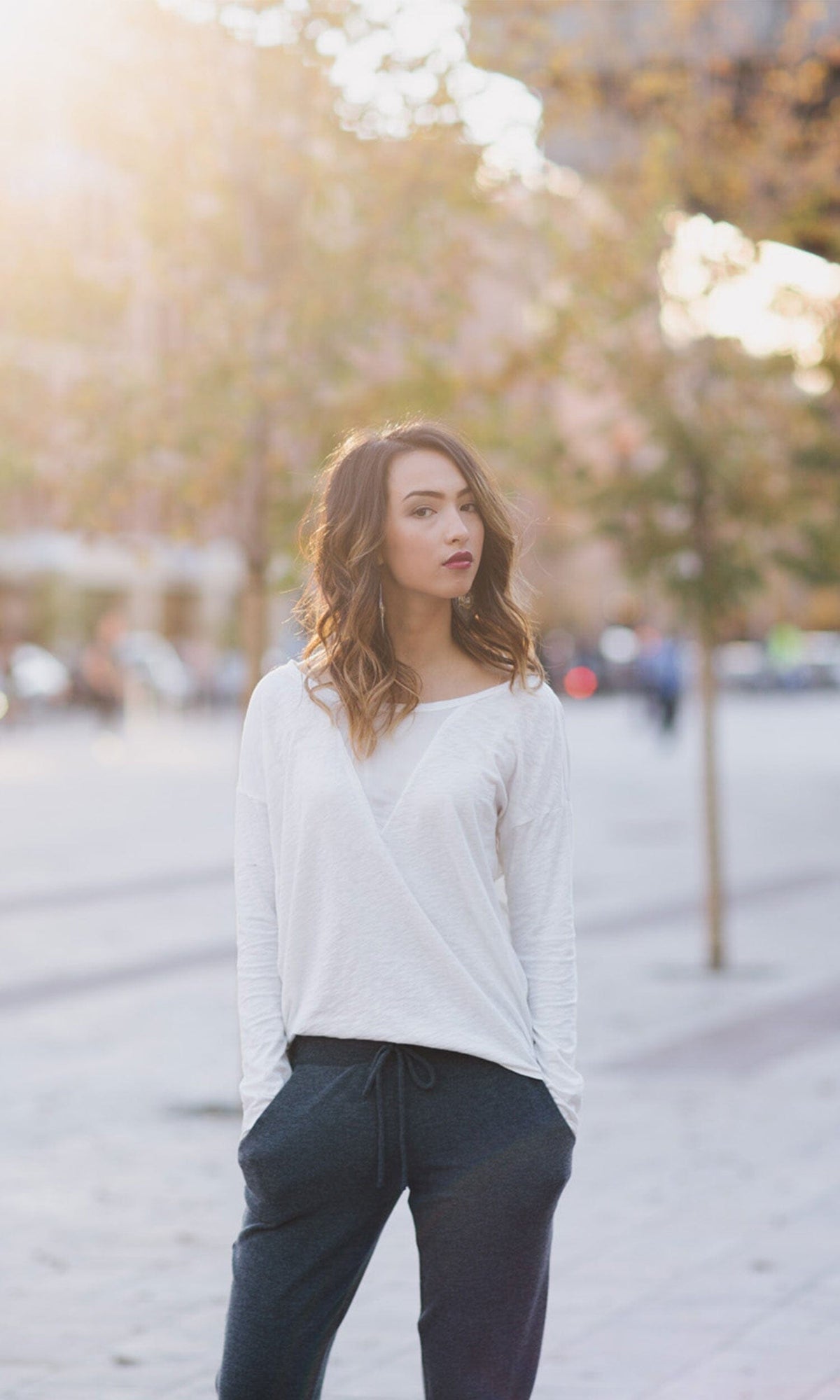 Velvet by Graham &amp; Spencer Fallon V Front Panel Top