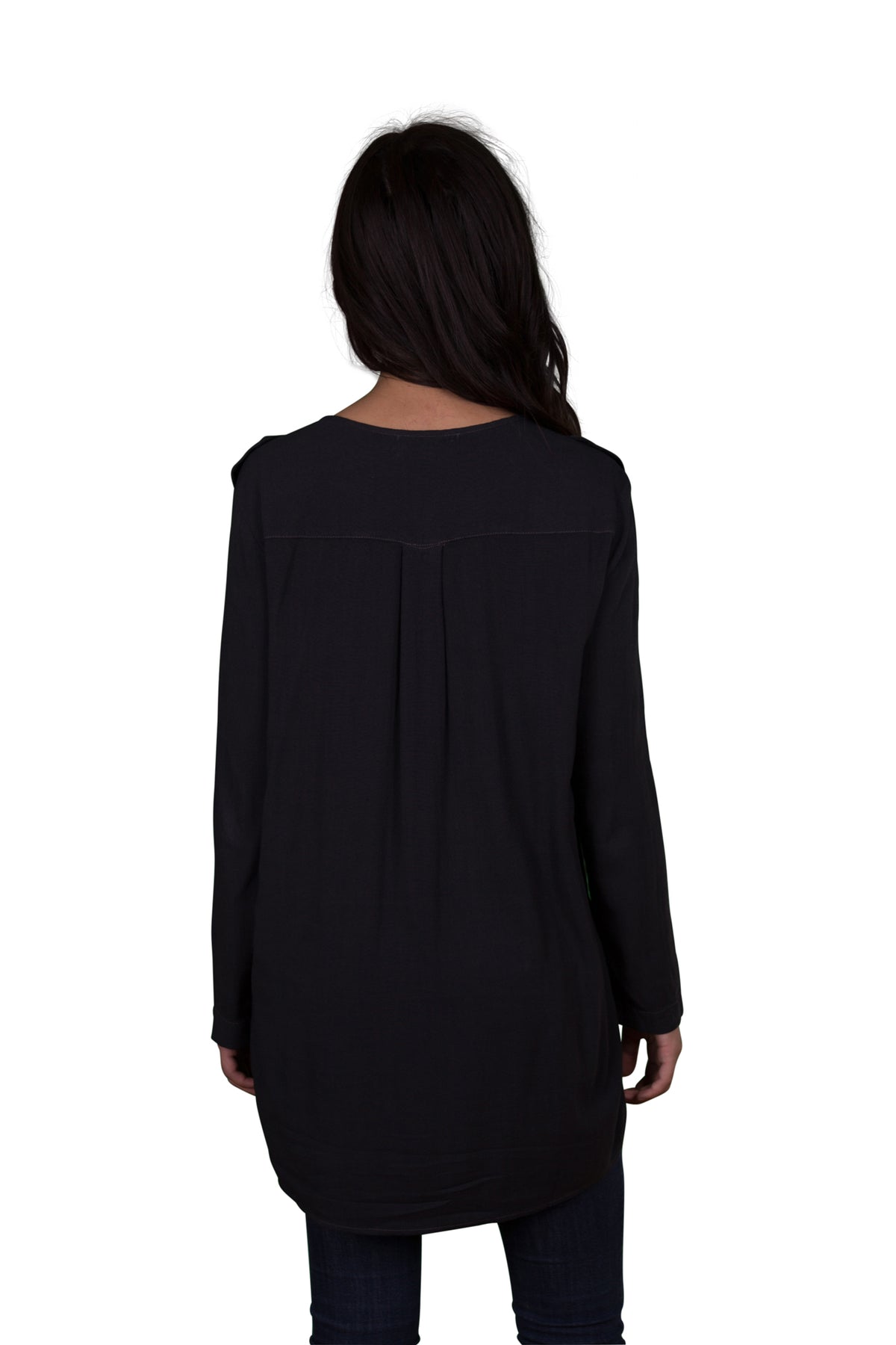 Velvet by Graham &amp; Spencer Eudora Crepe Henley Tunic