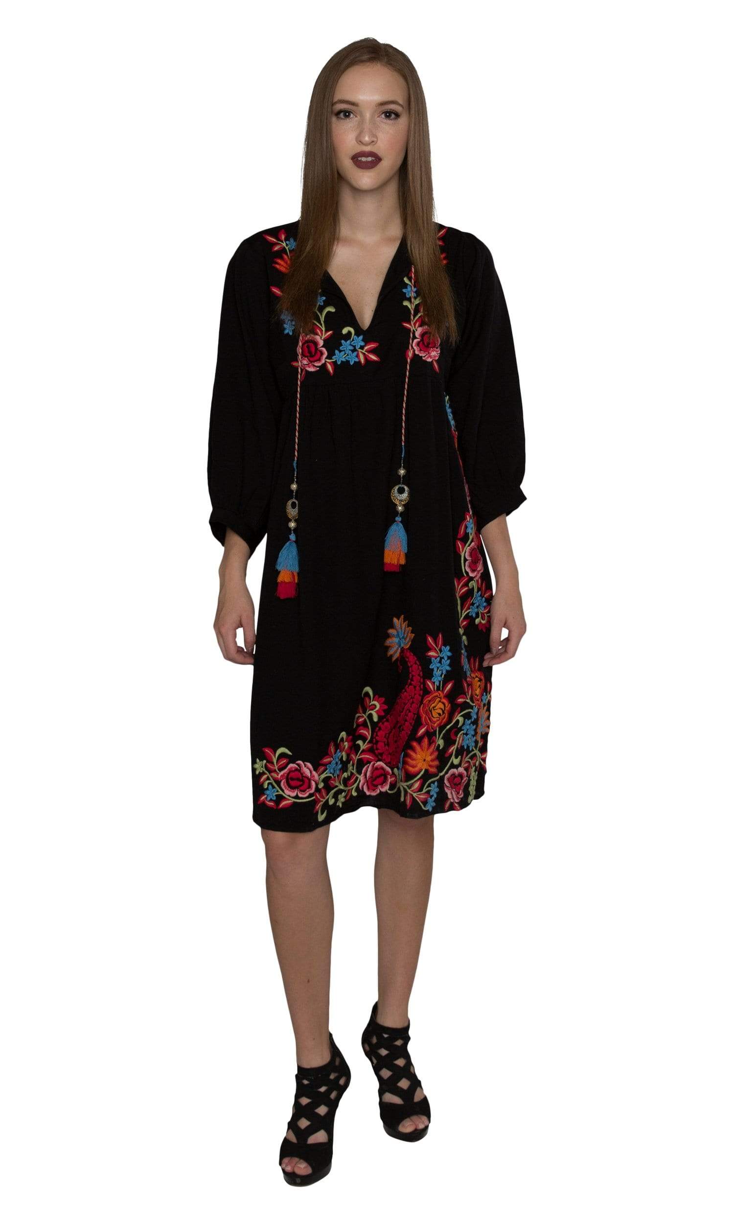 Velvet hotsell peasant dress