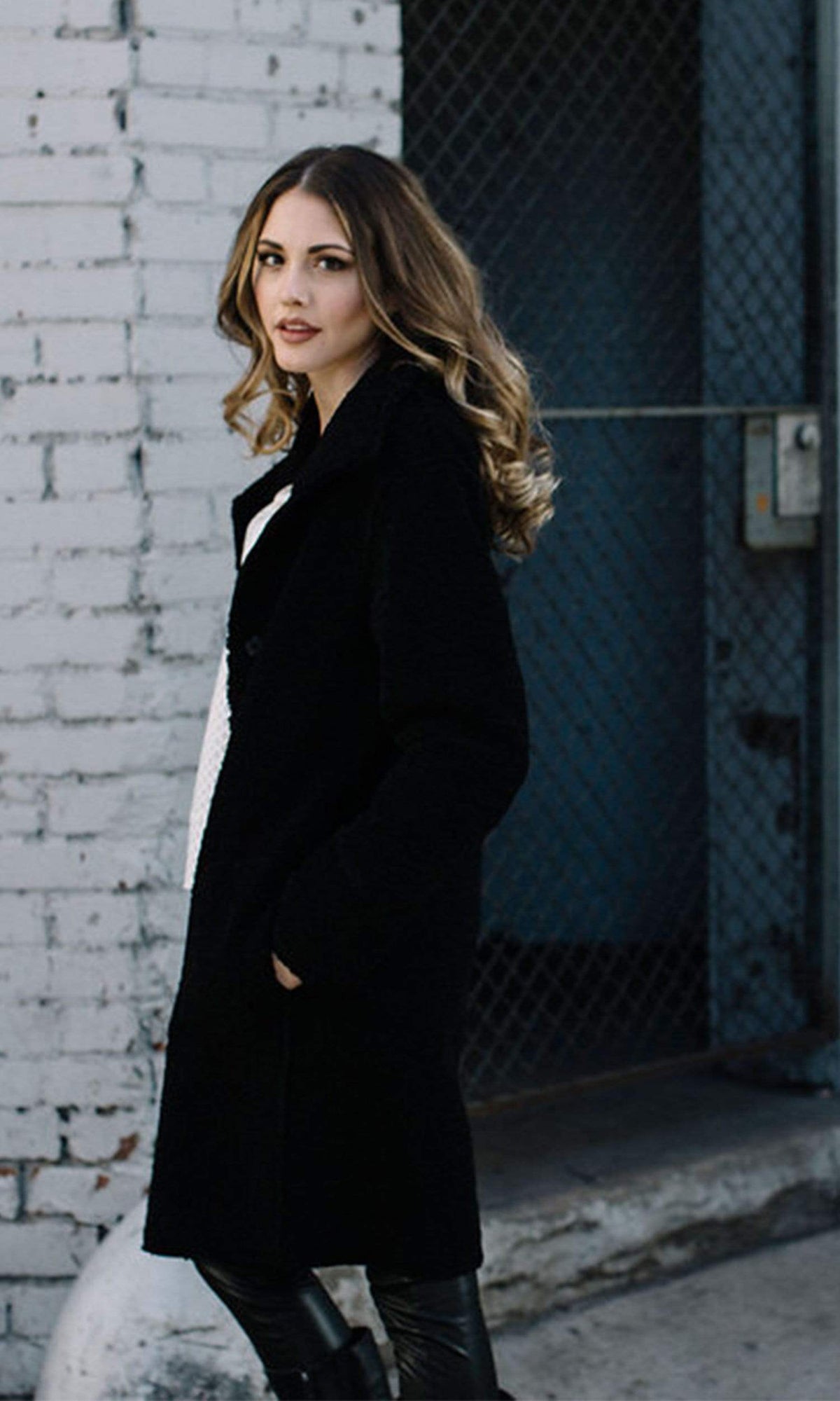 Velvet by Graham &amp; Spencer Mirabella Reversible Lux Sherpa Coat