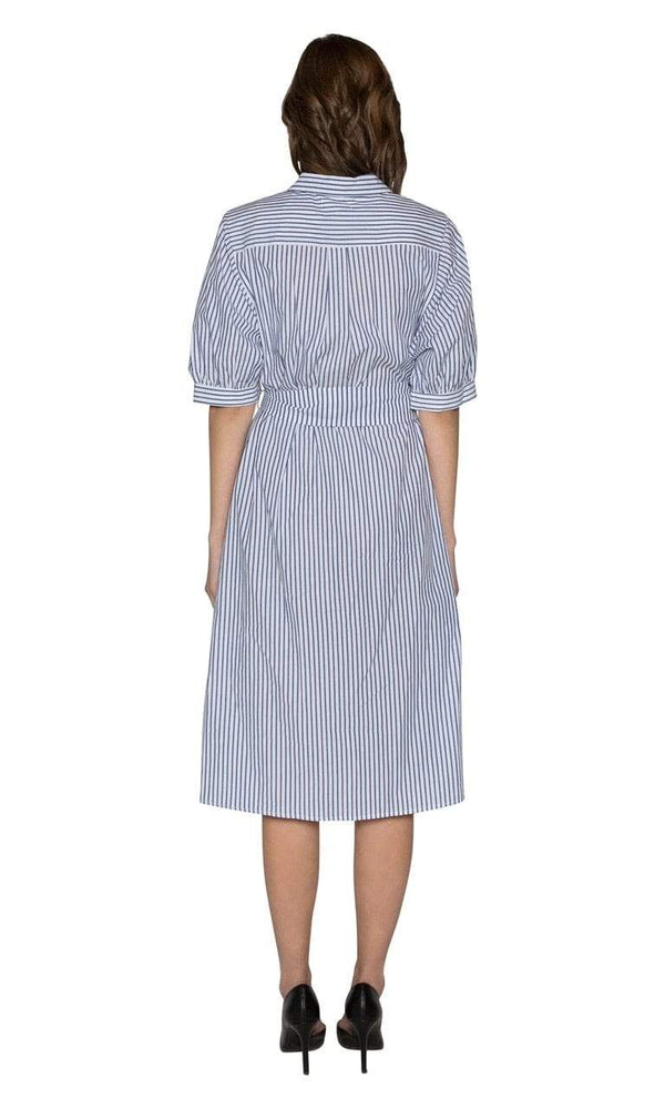 Velvet by Graham and Spencer Penelope Cotton Stripe Shirt Dress