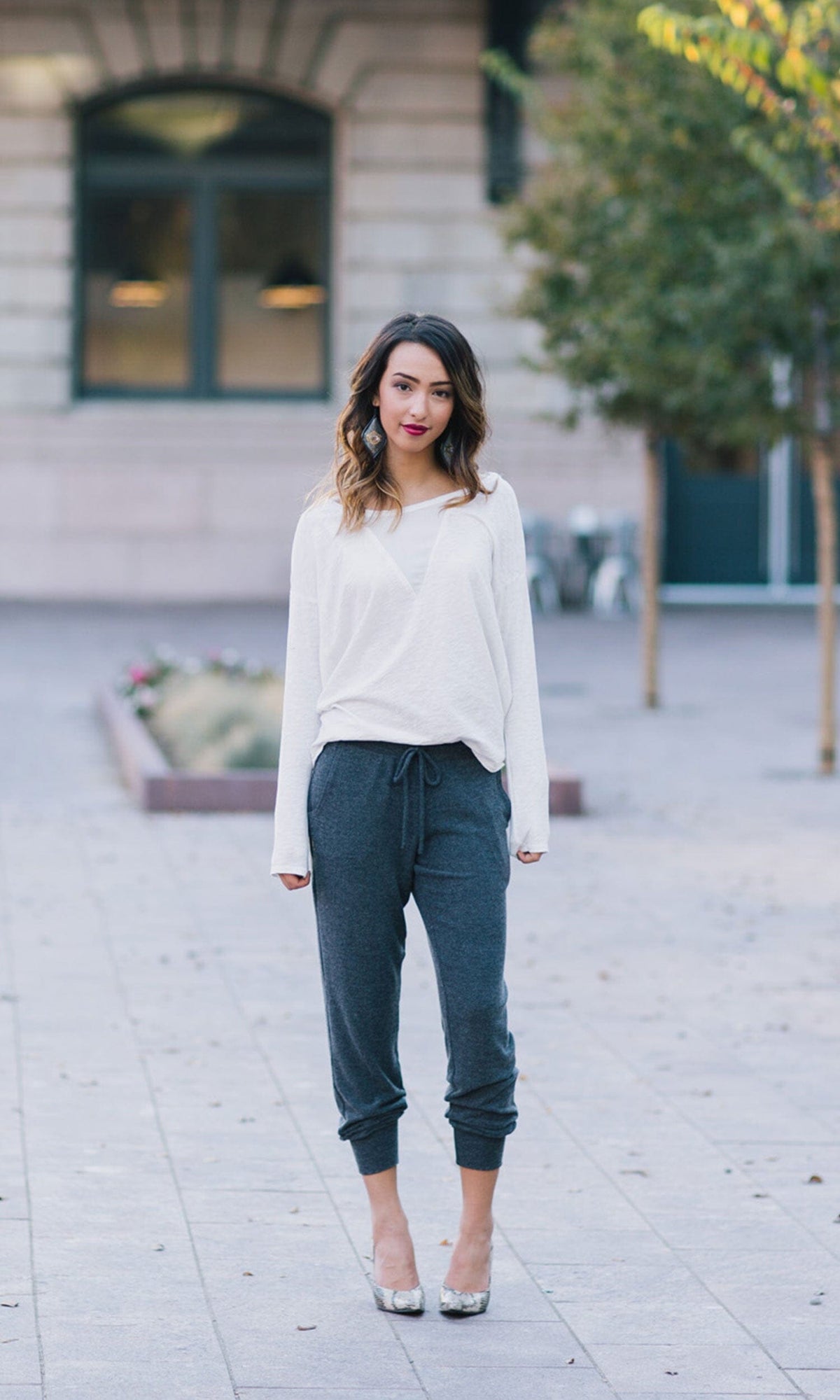 Velvet by Graham &amp; Spencer Makon Cotton Slub Cuffed Pants