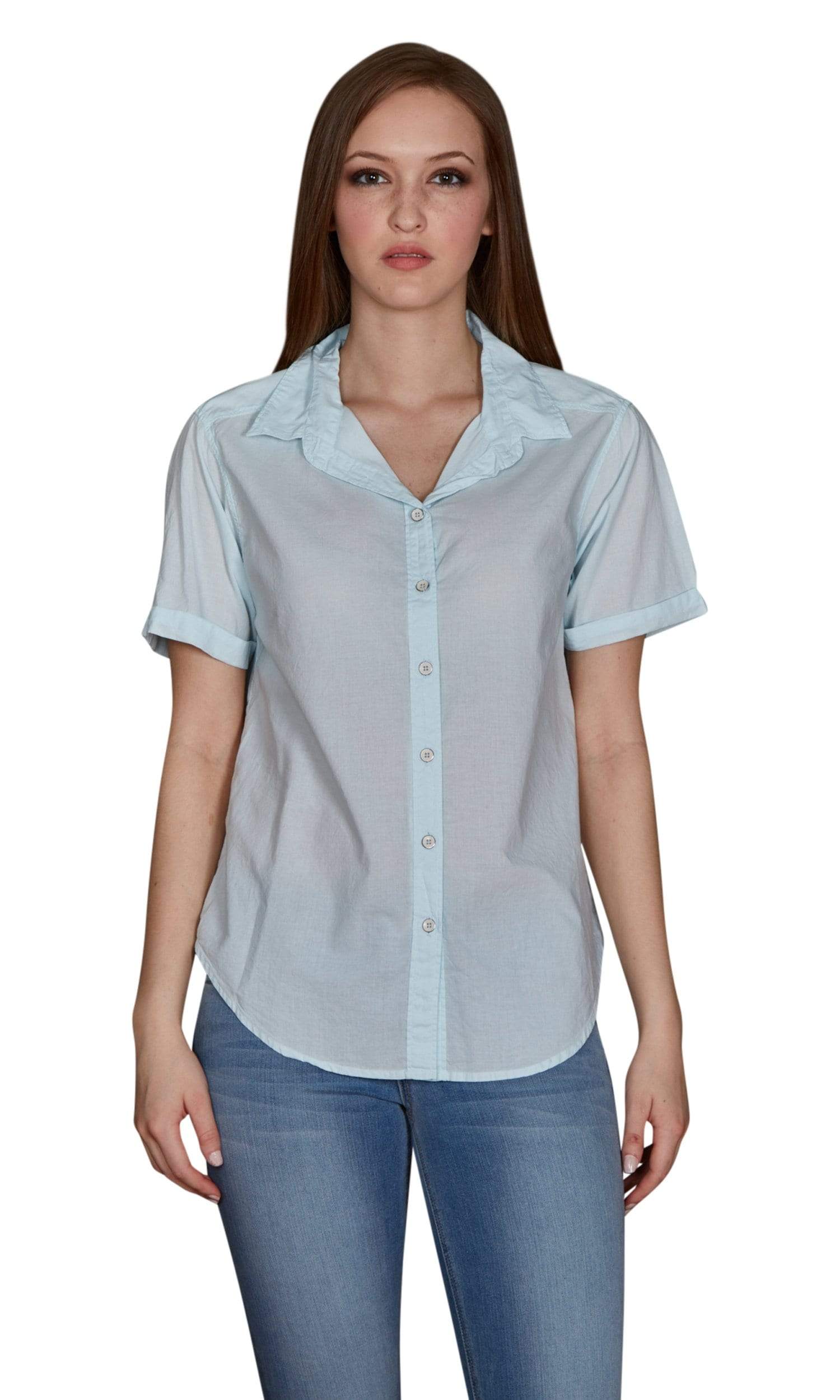 Velvet by Graham & Spencer Tinker Cotton Button-up Shirt