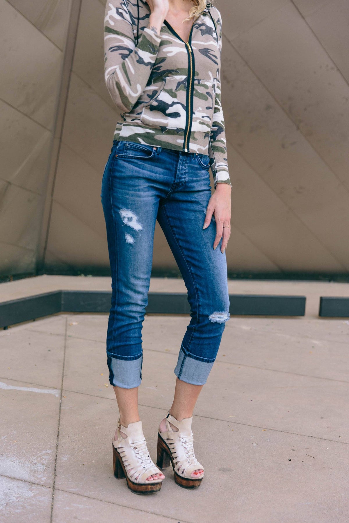 Level 99 Morgan Slouchy Straight Denim - Water Front