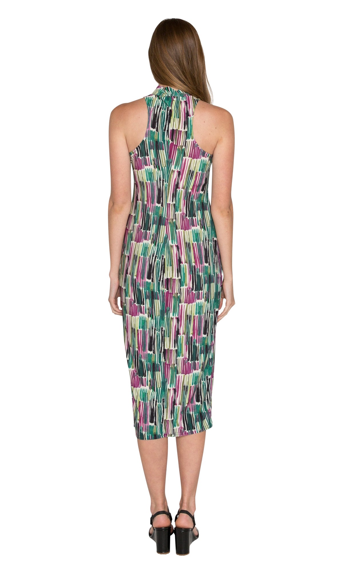 Viereck Horse Sleeveless Mockneck Dress - Inglewood