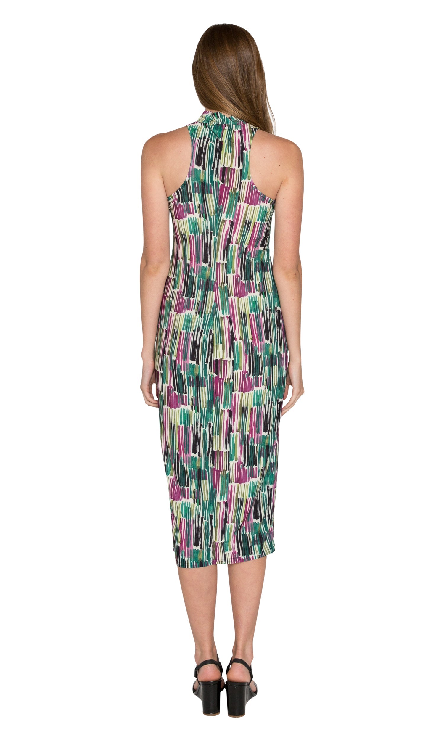 Viereck Horse Sleeveless Mockneck Dress - Inglewood