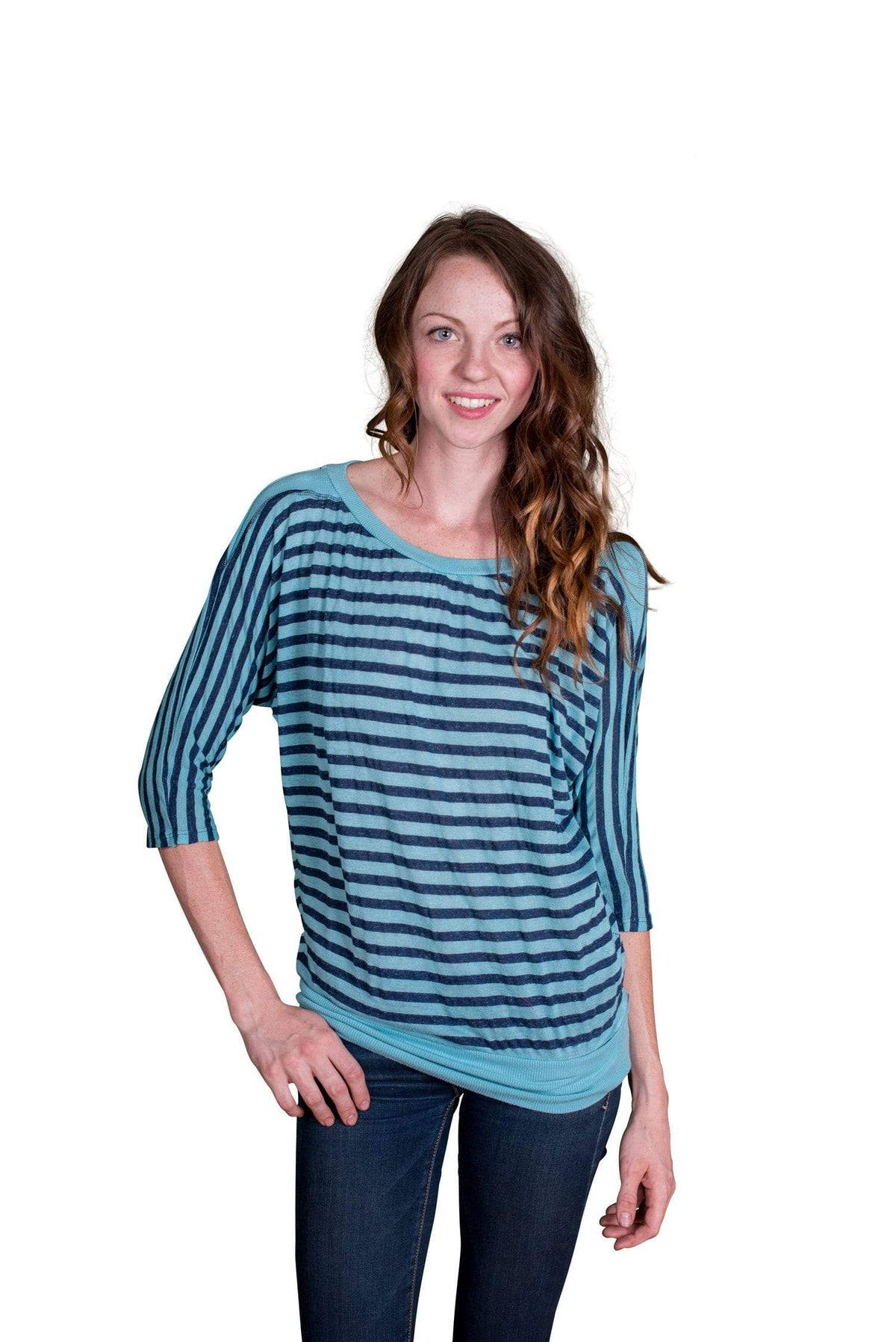 Velvet by Graham &amp; Spencer Maram Striped Dolman Sleeve Top