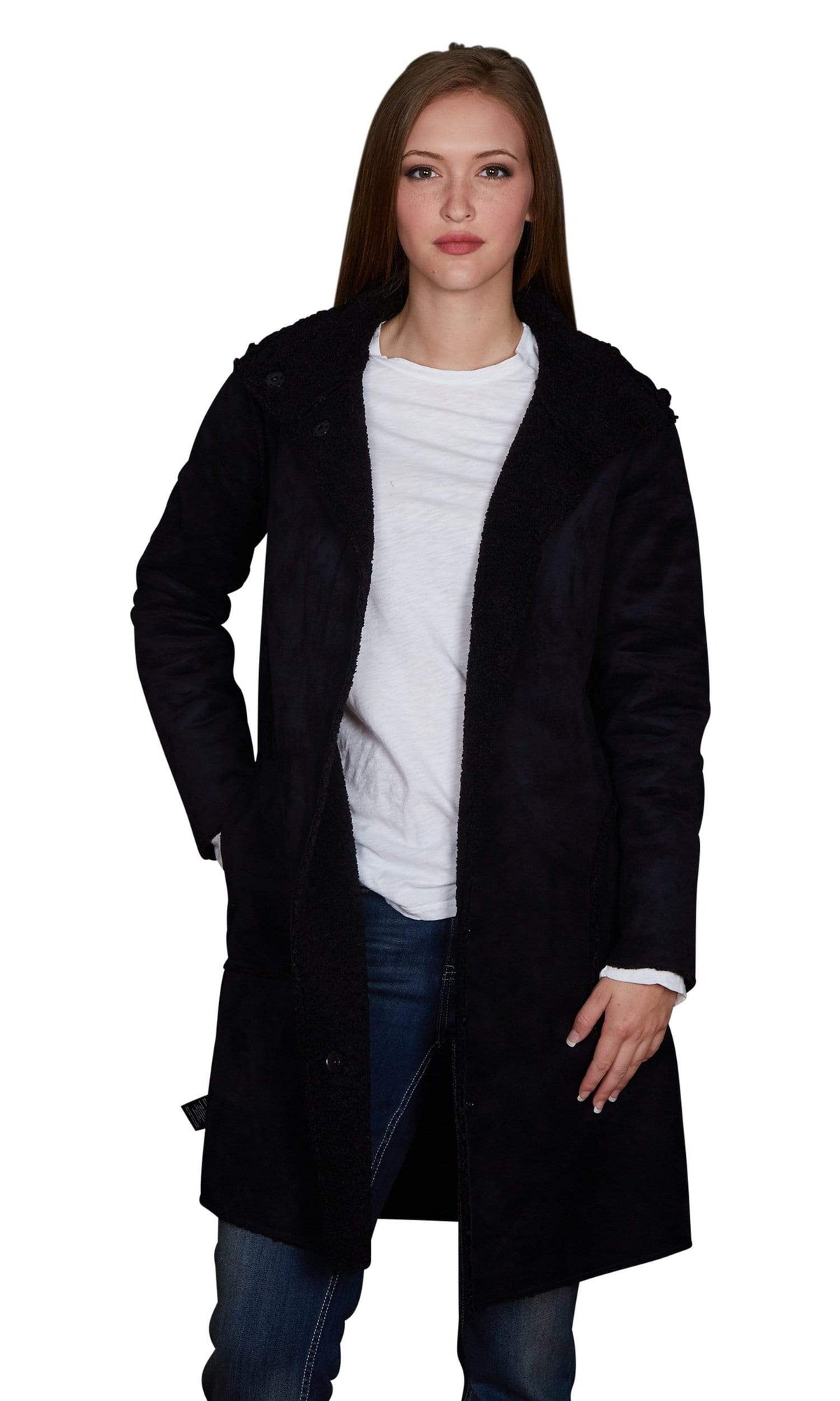 Velvet by Graham &amp; Spencer Mirabella Reversible Lux Sherpa Coat