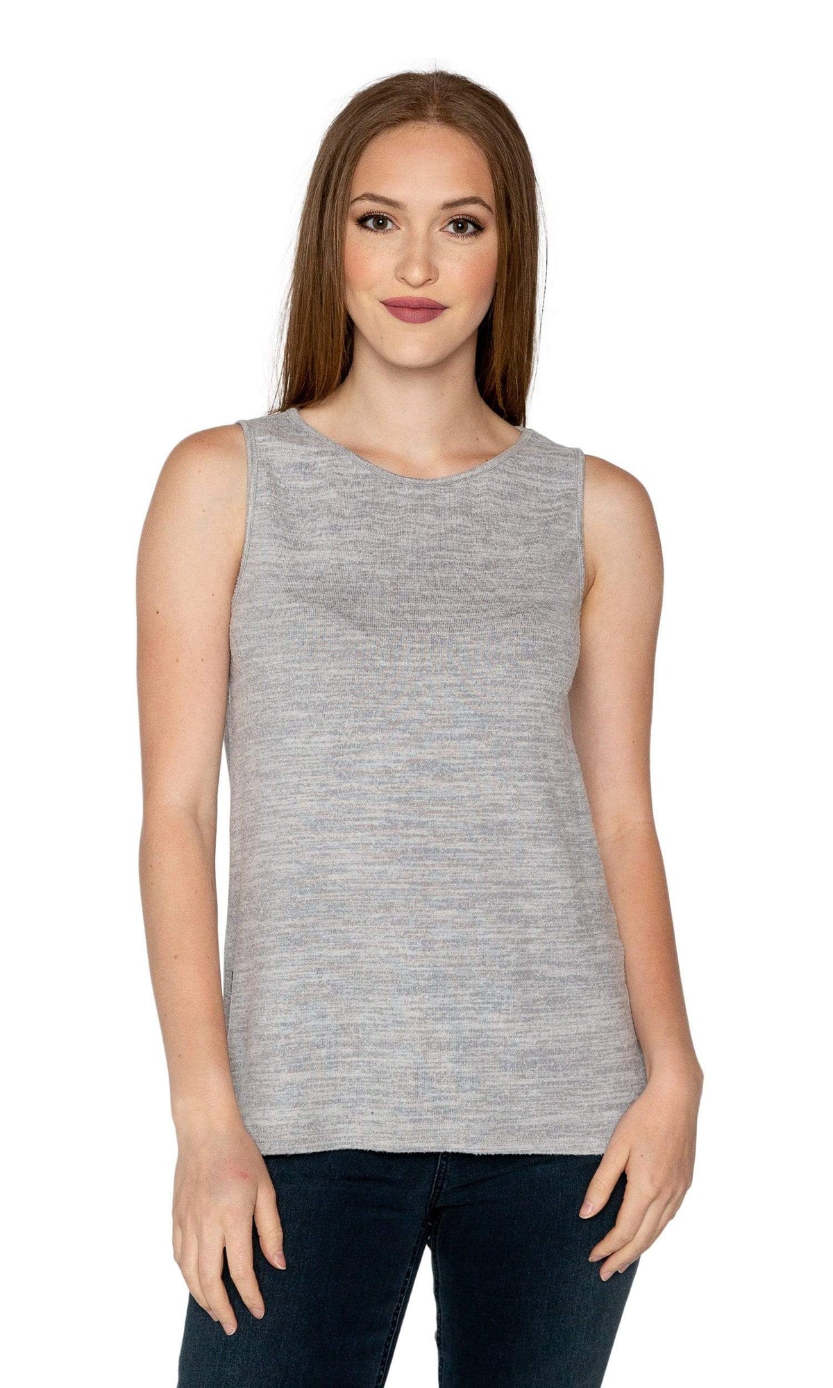 Velvet by Graham &amp; Spencer Helga Cozy Jersey Heathered Tank