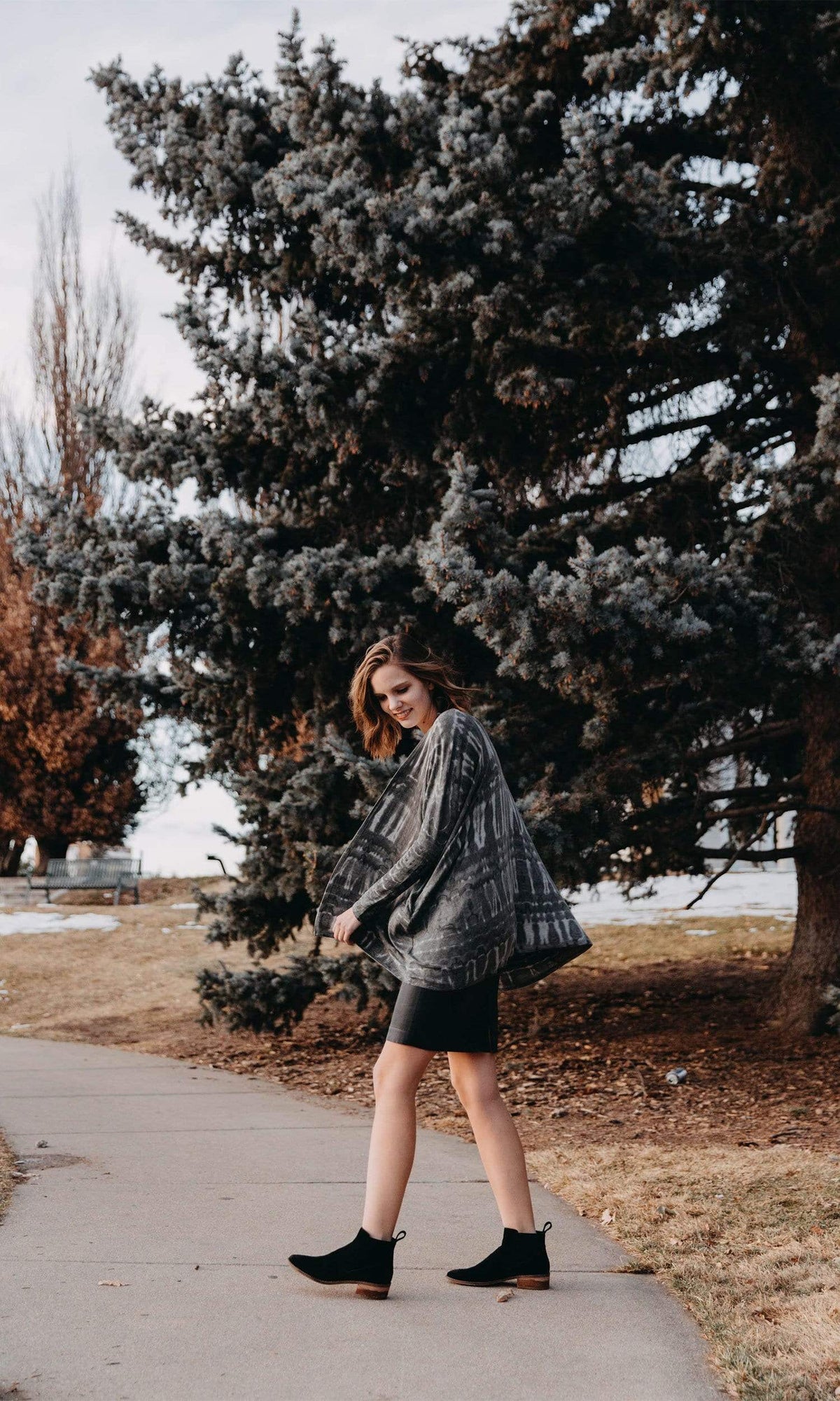 River + Sky Night Out Tie Dye Cardigan