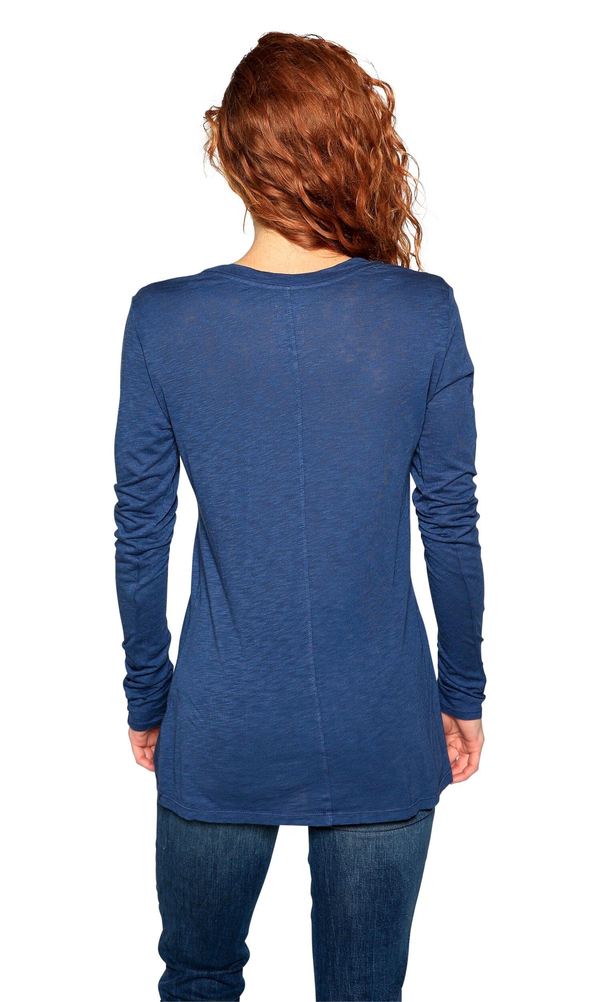 Velvet by Graham &amp; Spencer Giana Luxe Slub Round Neck Top