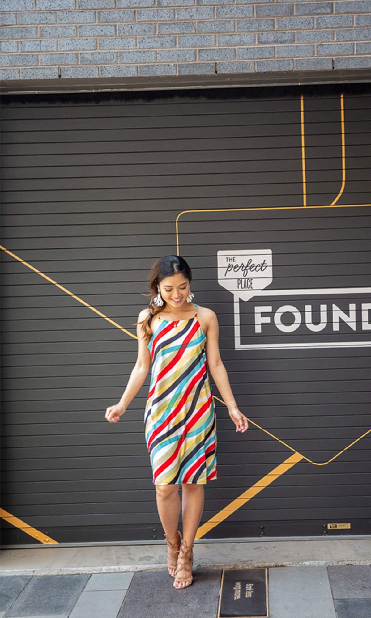 Viereck Santuree Striped Sundress