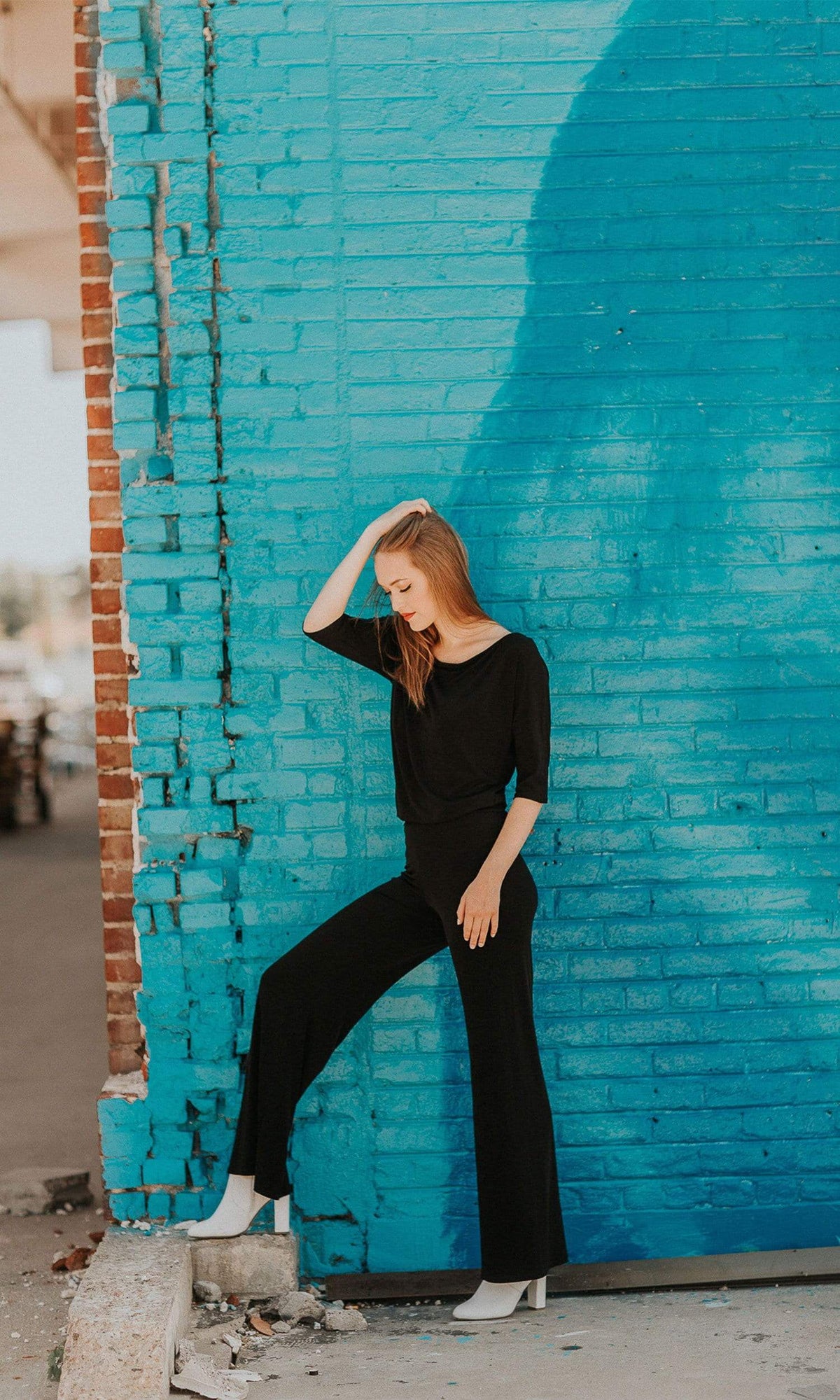 Viereck Columbia Boatneck Drape Jumper