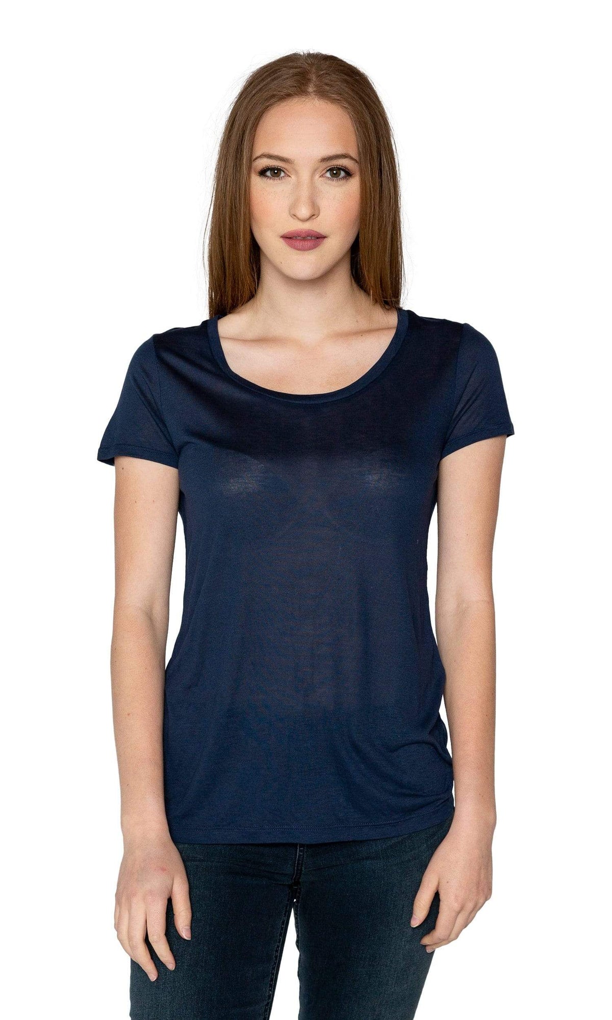 Velvet by Graham &amp; Spencer Yancy Crew Neck Rayon Top