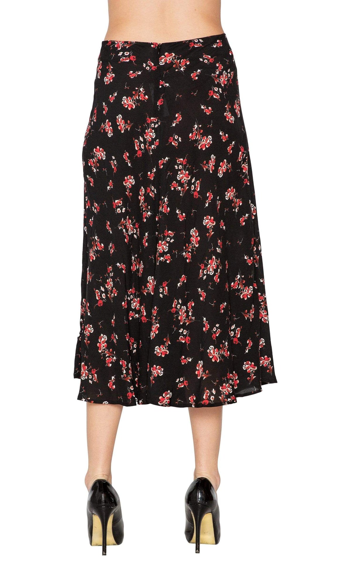 Velvet by Graham &amp; Spencer Nalani Floral Printed Midi Skirt