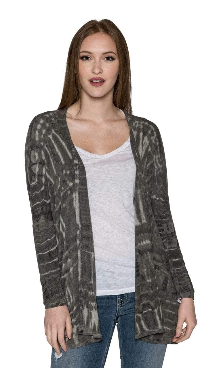 River + Sky Night Out Tie Dye Cardigan