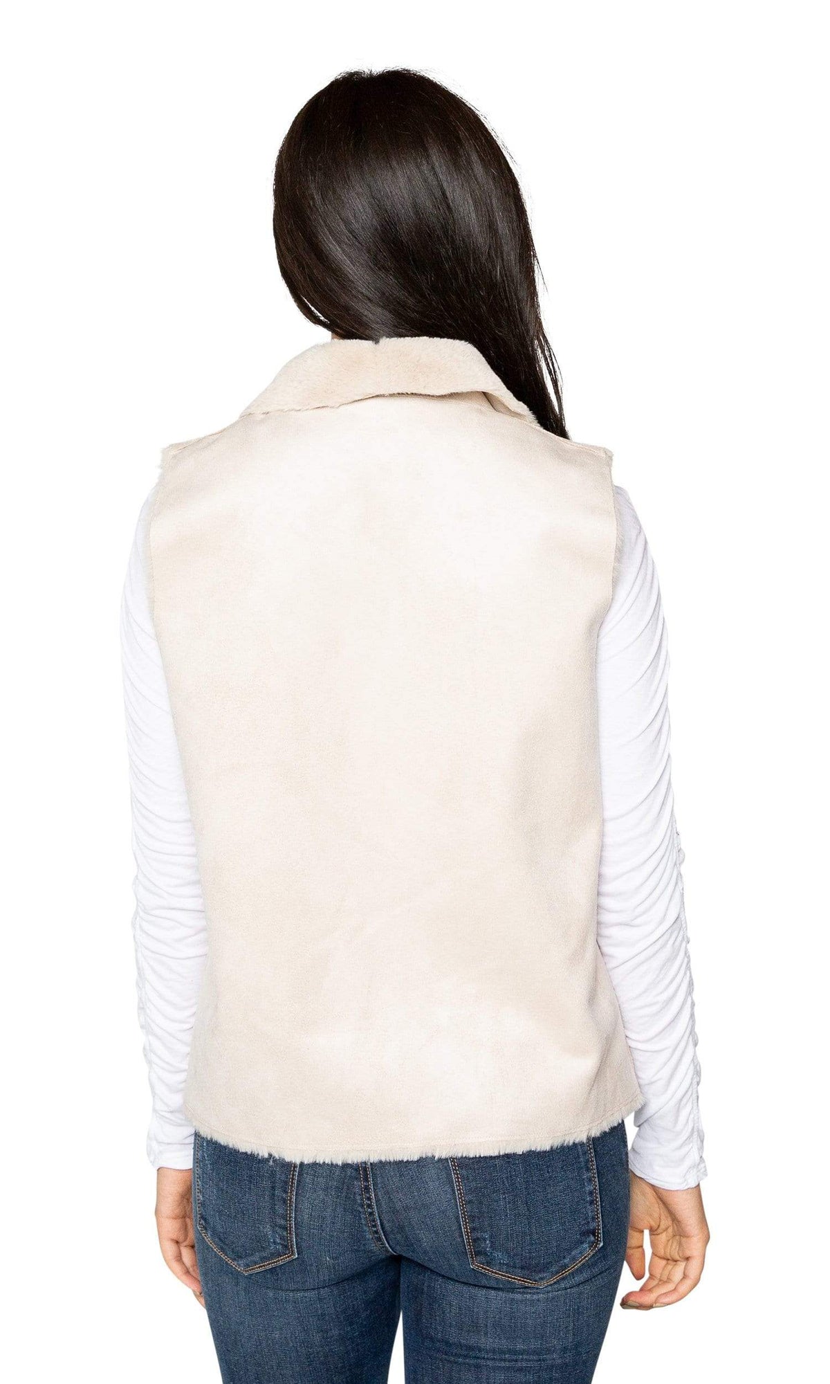 Velvet by Graham &amp; Spencer Yvette Lux Faux Fur Vest