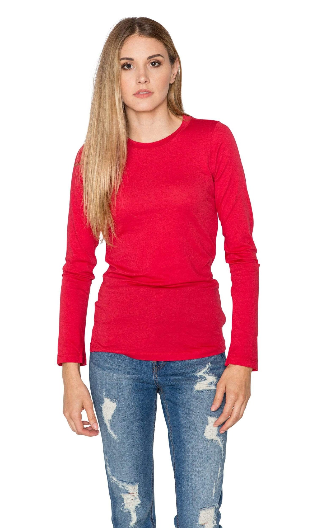 Velvet by Graham &amp; Spencer Zofina05 Gauzy Whisper Crew Neck Top