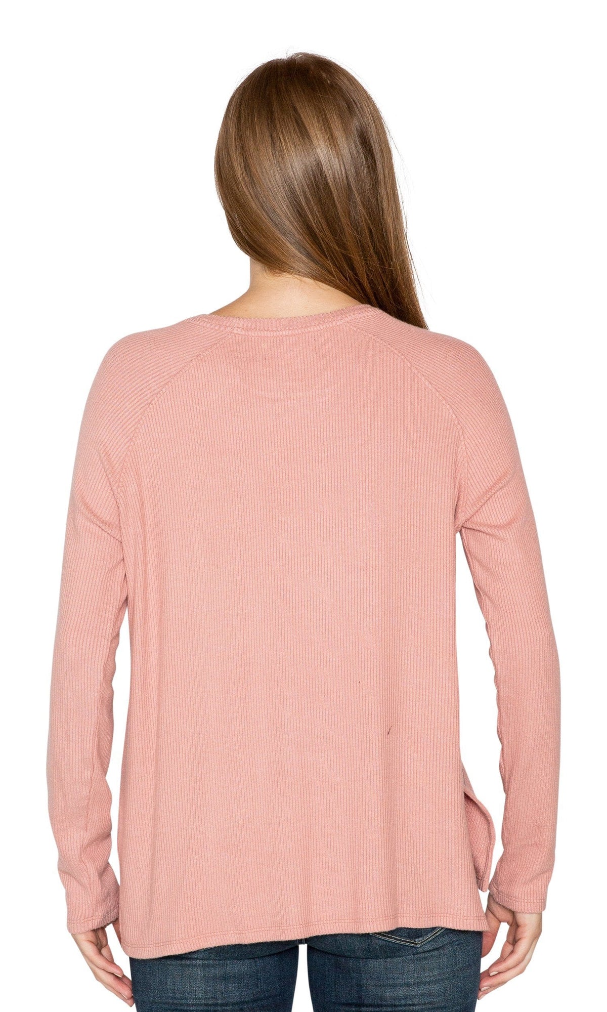 Velvet by Graham &amp; Spencer Rinda Cozy Rib Long Sleeve Top