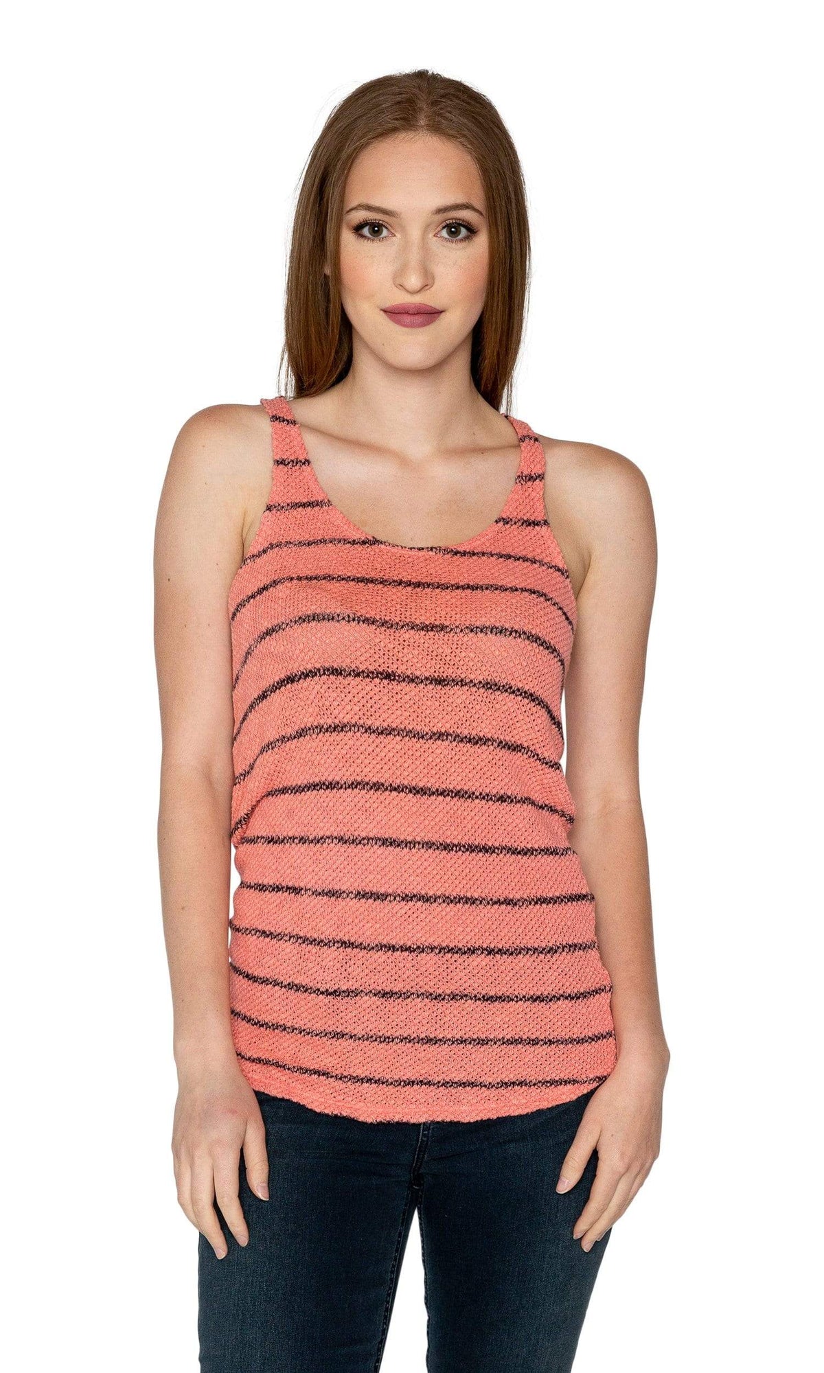 Velvet by Graham &amp; Spencer Anona Striped Racerback Tank Top