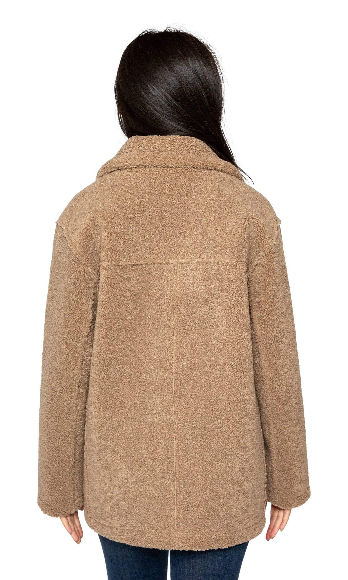 Velvet by Graham &amp; Spencer Yoko Oversized Lux Sherpa Coat