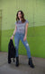 Level 99 Janice Mid Rise Ultra Skinny Jeans