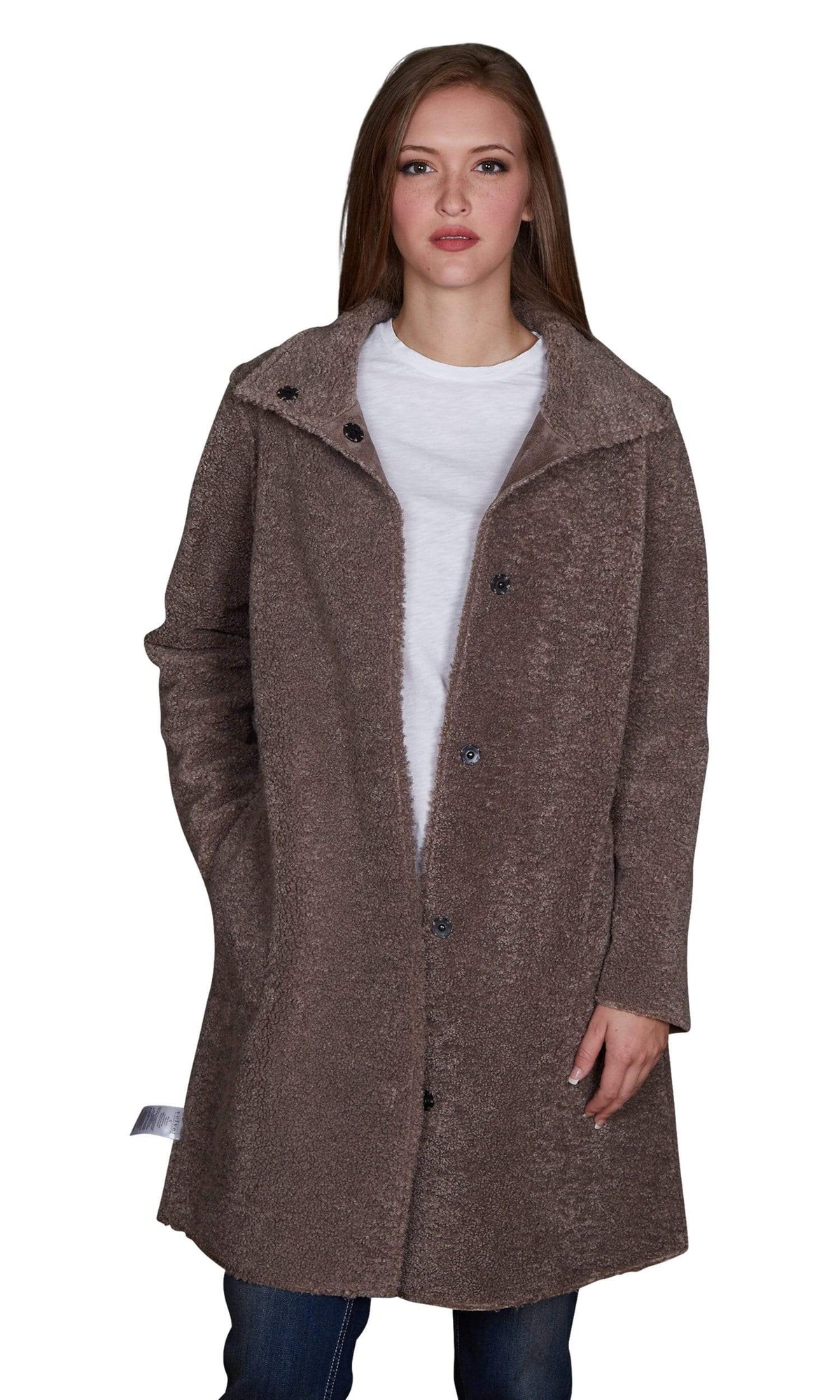 Velvet by Graham &amp; Spencer Mirabella Reversible Lux Sherpa Coat