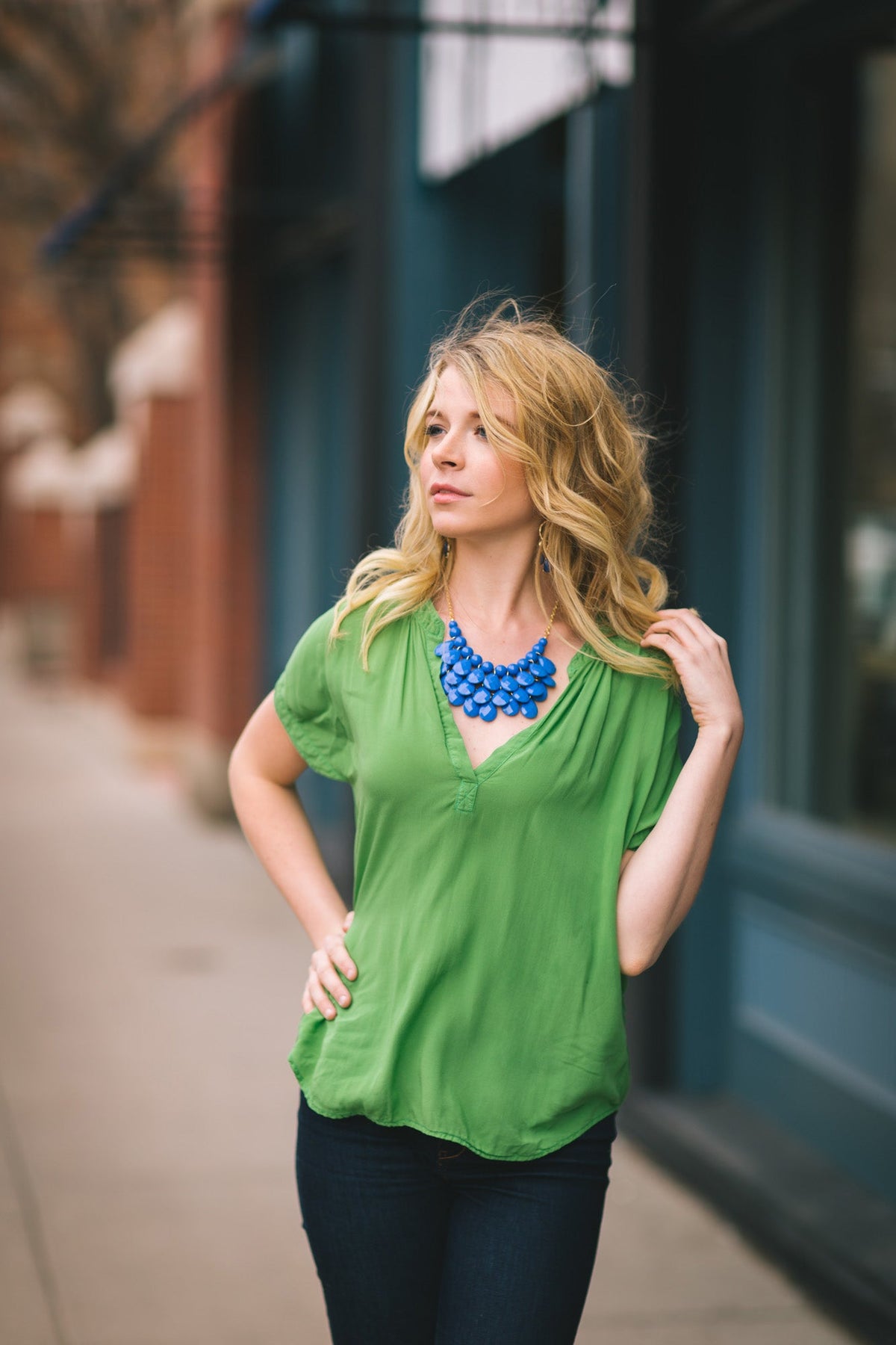 Velvet  by Graham &amp; Spencer Chazmin Rayon Challis Blouse