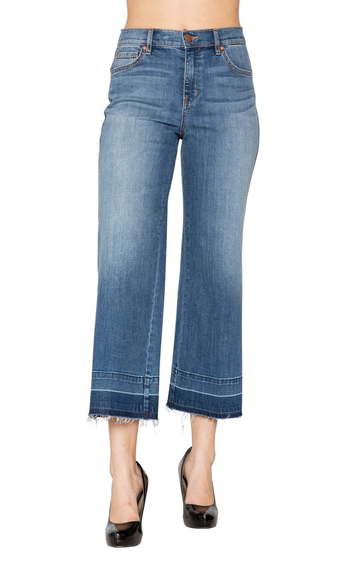 Level 99 Anabelle 5 Pocket Wide Leg Denim