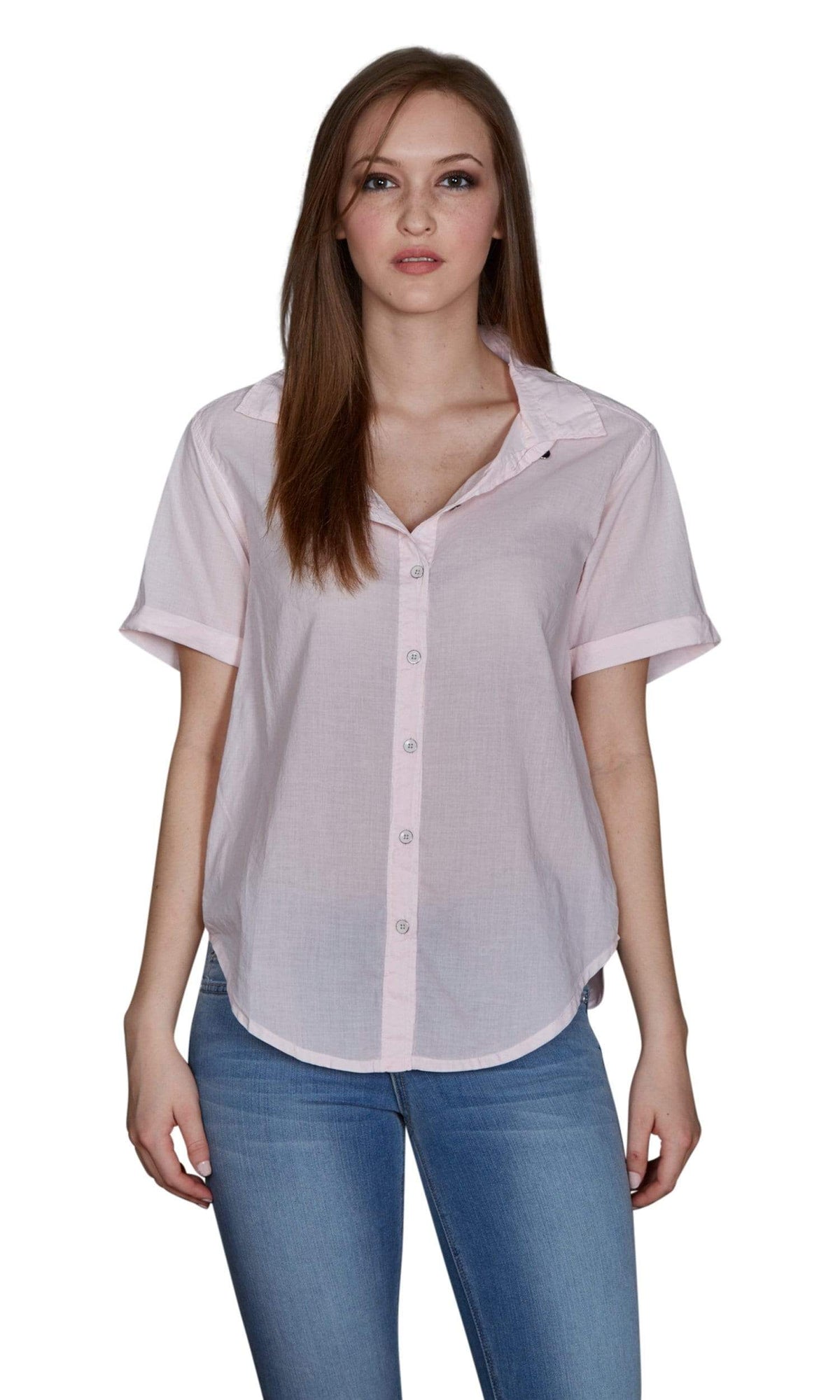 Velvet by Graham &amp; Spencer Tinker Cotton Button-up Shirt