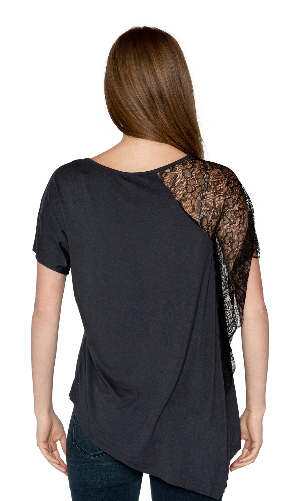 Velvet by Graham &amp; Spencer Lulia Asymmetrical Hem Top