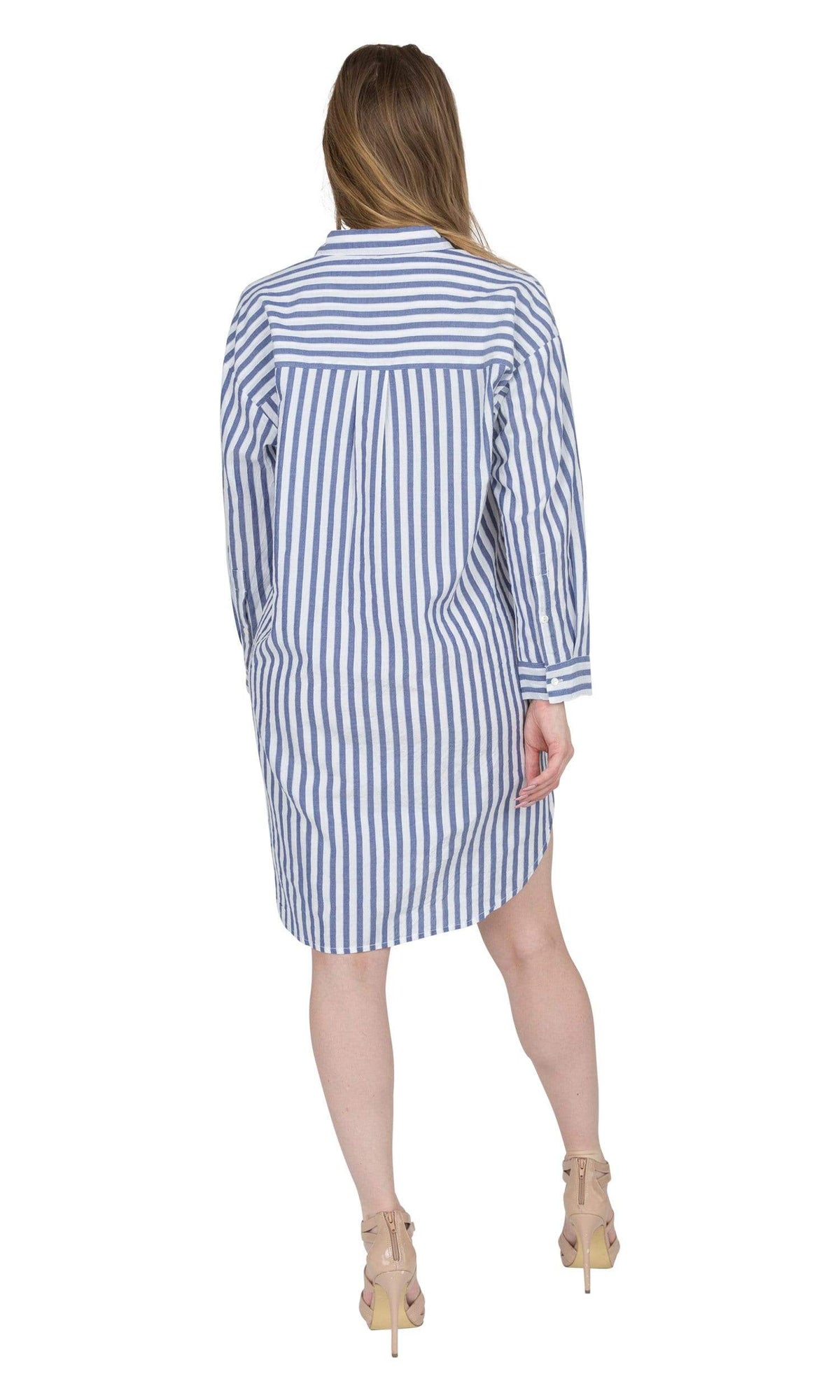 Velvet by Graham &amp; Spencer Ivy Woven Cotton Stripe Dress