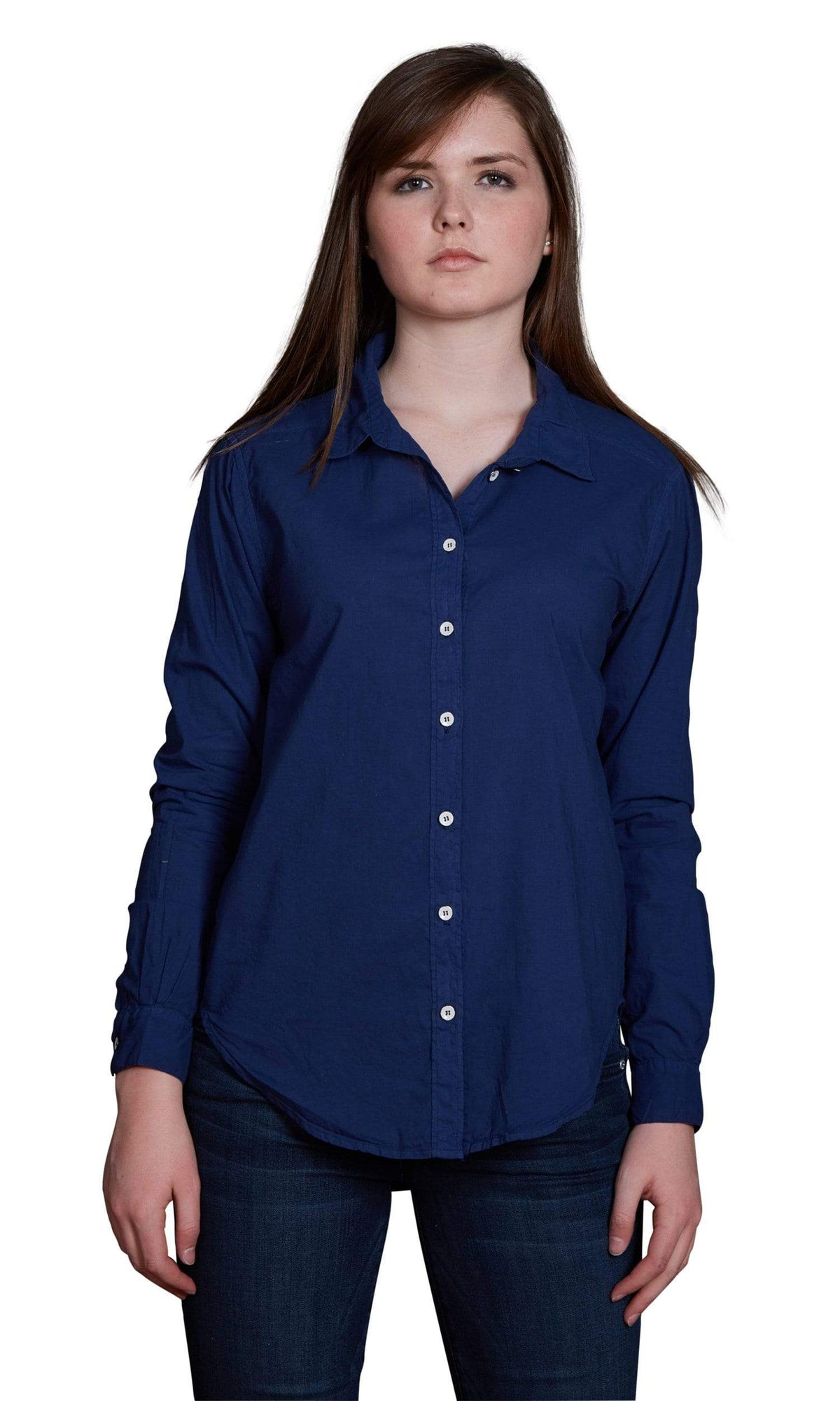 Velvet by Graham &amp; Spencer Minnie Button Down Cotton Shirt