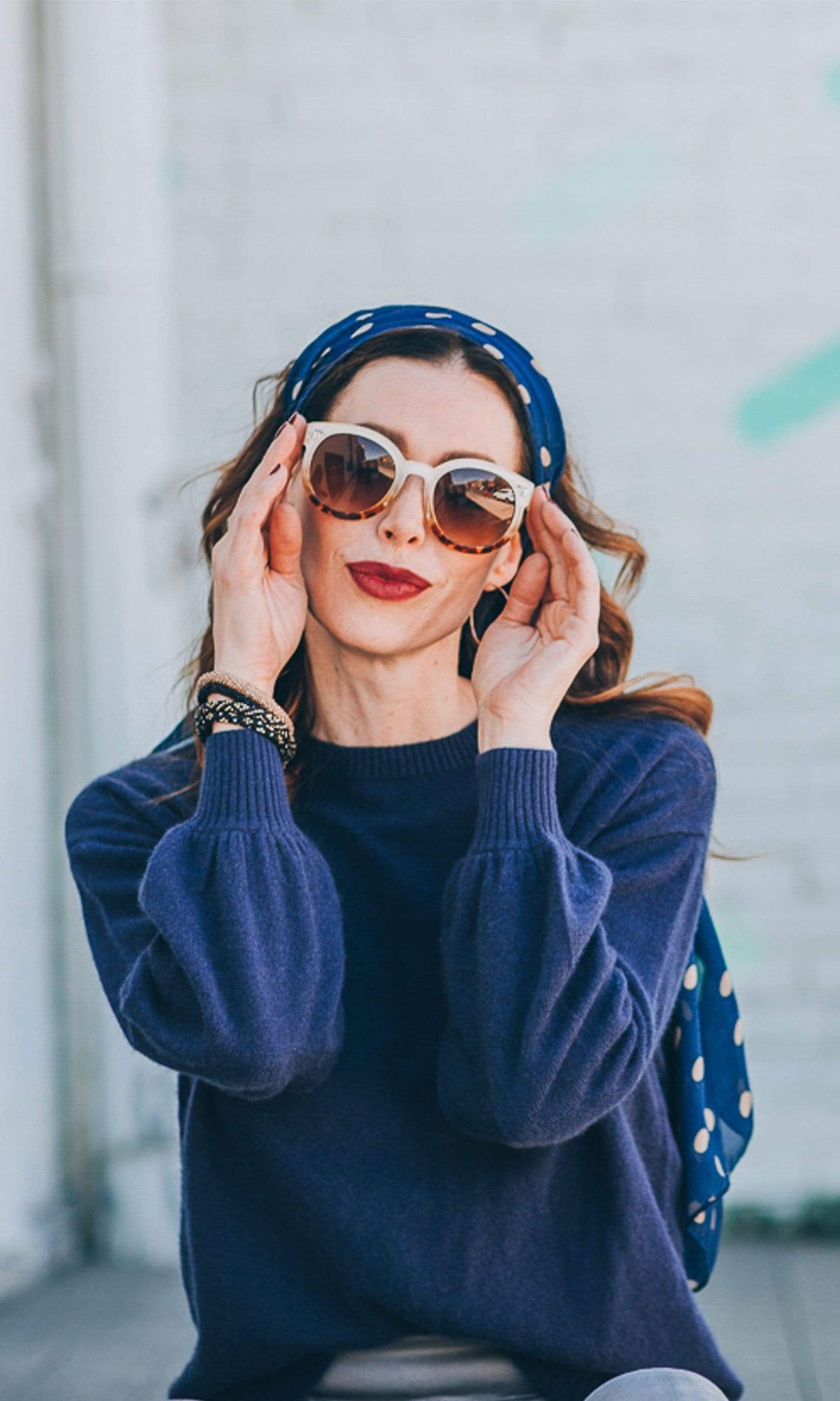 Velvet by Graham &amp; Spencer Selina Cashmere Puff Sleeve Sweater