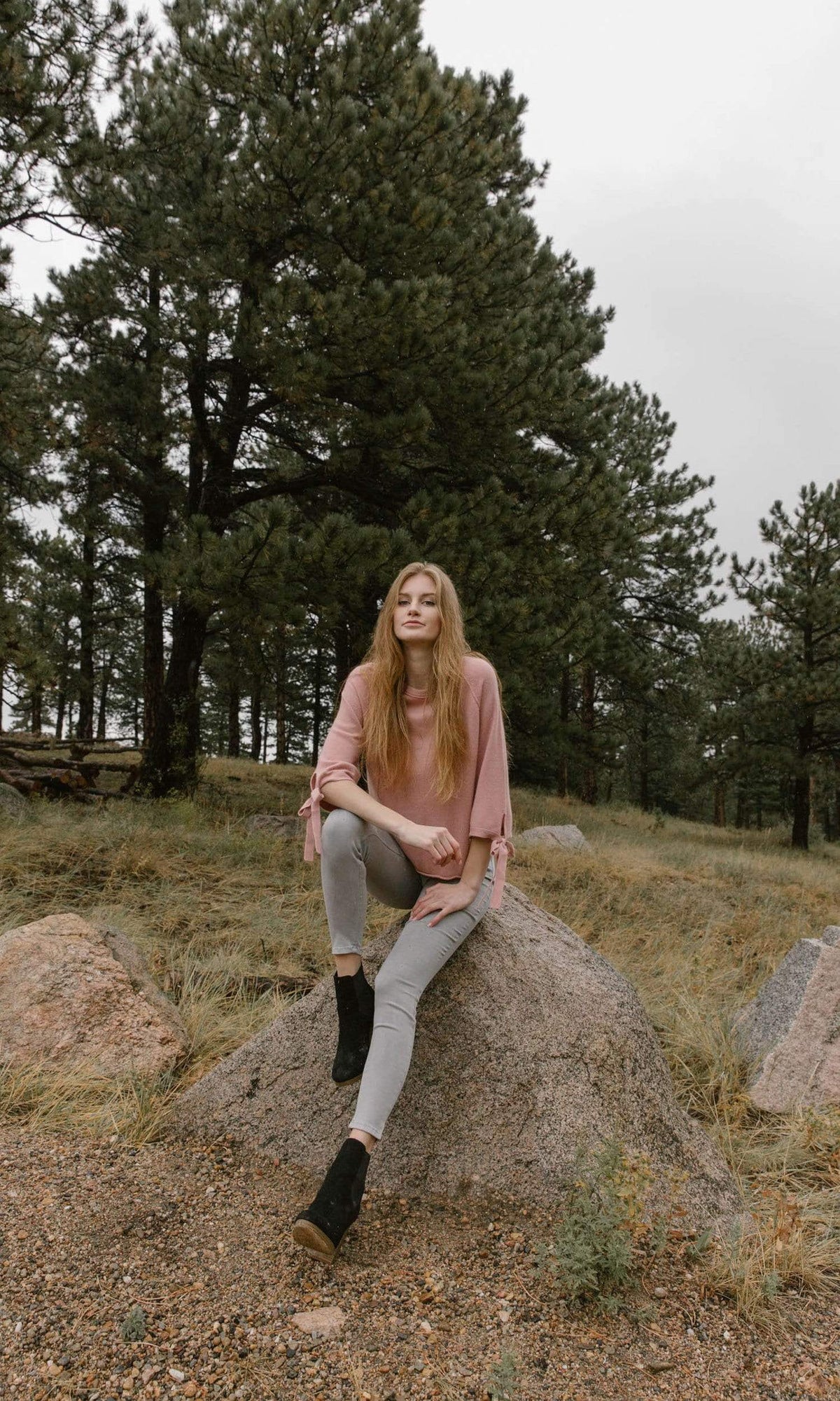 Velvet by Graham &amp; Spencer Nicolette Cashmere Tie Sleeve Sweater