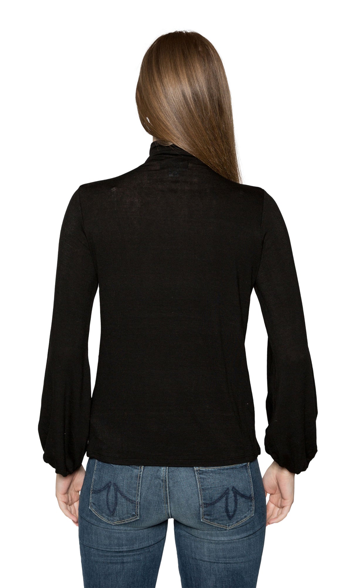 Velvet by Graham &amp; Spencer Jojo Lux Gauze Mock Neck Top