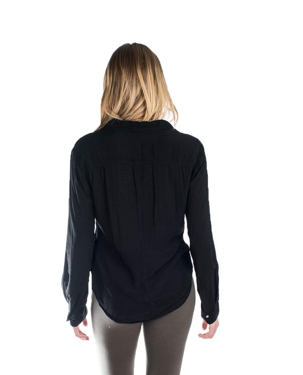 Velvet by Graham &amp; Spencer Vesta Pintuck Tuxedo Blouse