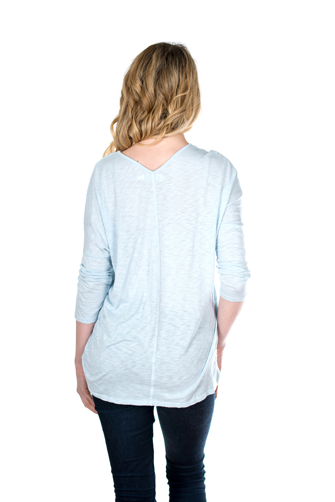 Velvet by Graham &amp; Spencer Vasena 3/4 Sleeve V Neck Top - FINAL SALE