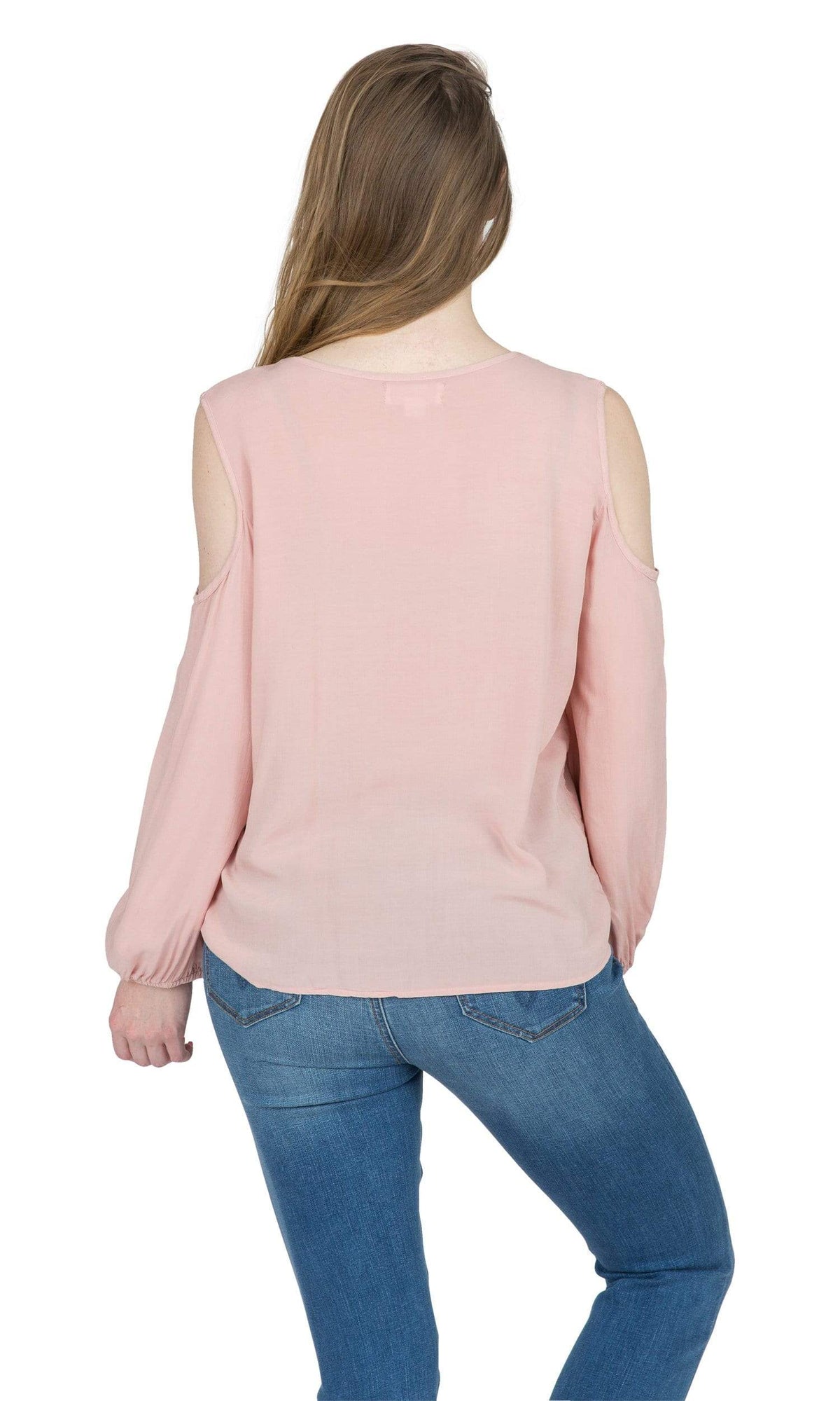 Velvet by Graham &amp; Spencer Ashia Cold Shoulder Challis Wrap Top