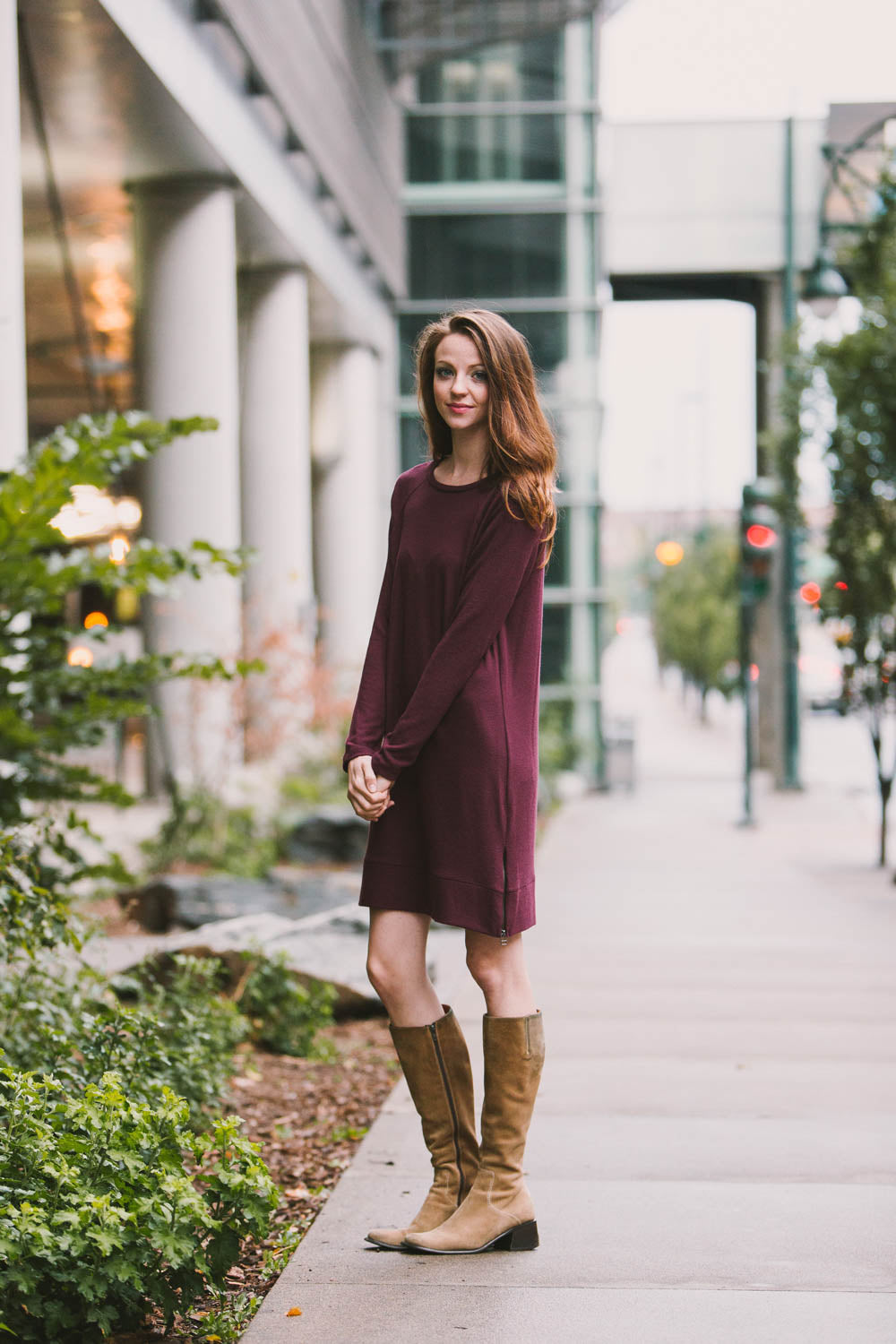 Velvet by Graham &amp; Spencer Sena Cozy Jersey Shift Dress