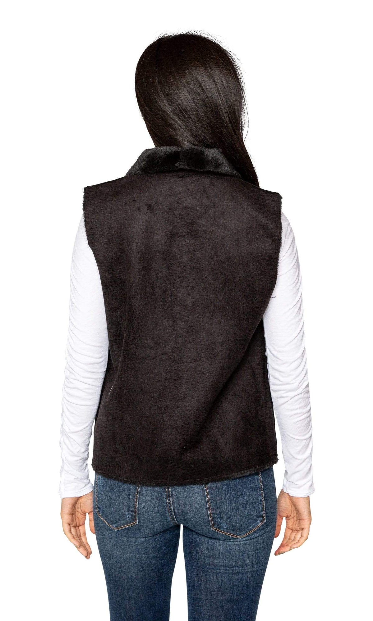 Velvet by Graham &amp; Spencer Yvette Lux Faux Fur Vest